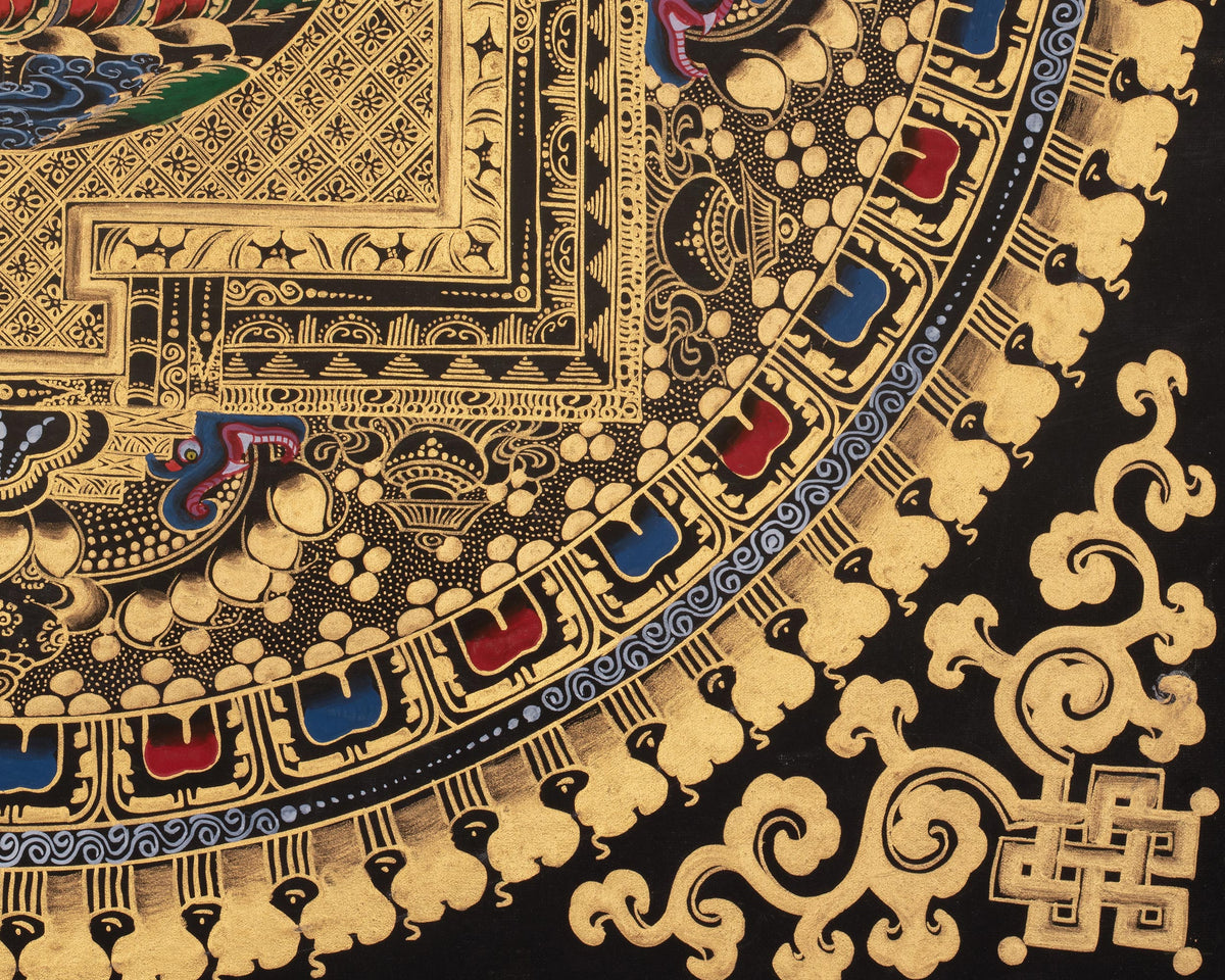 Chenrezig Mandala Artwork | Bodhisattva of Infinite Compassion