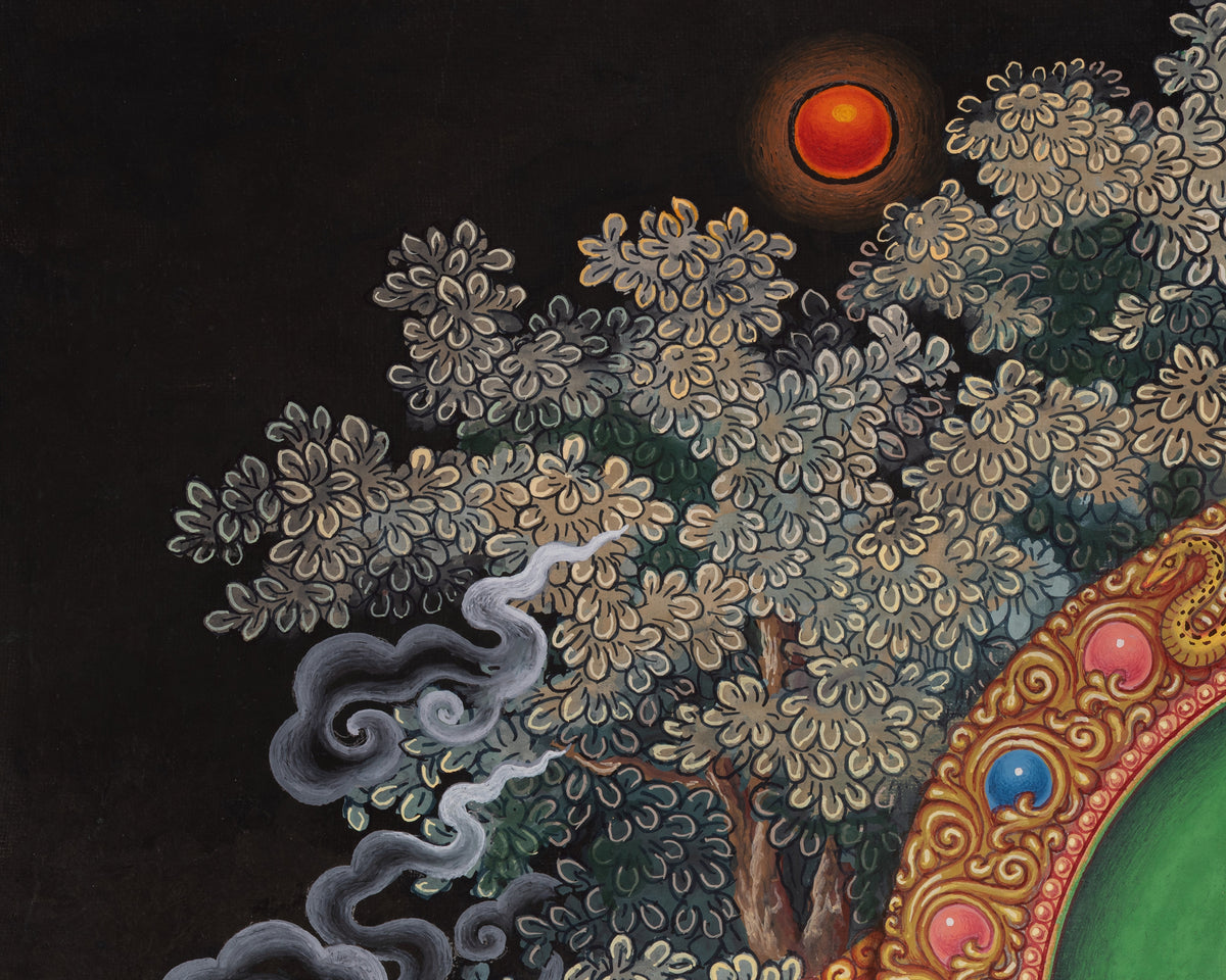 White Tara Sacred Artwork | Sita Tara | Goddess of Compassion and Longevity