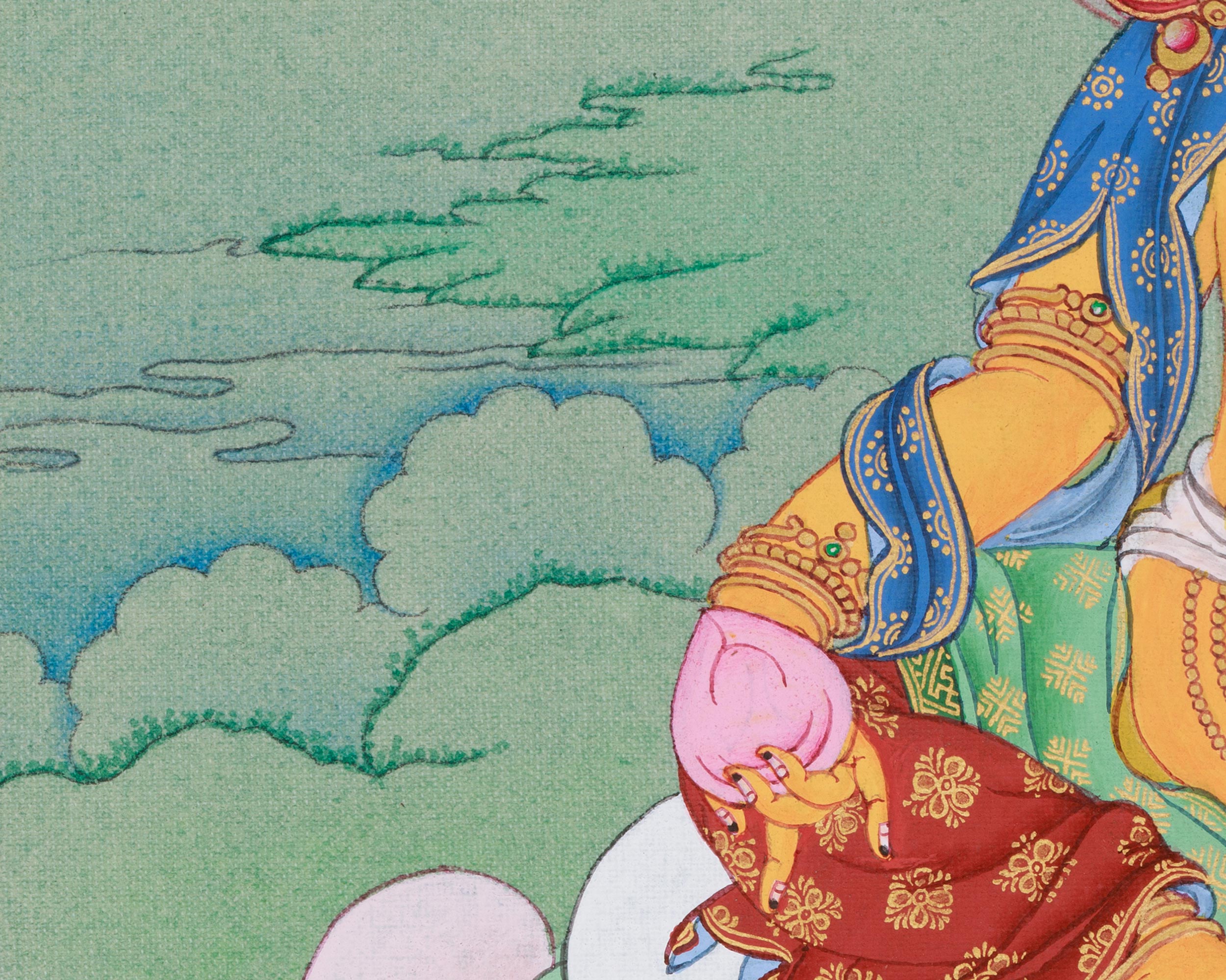 Yellow Jambhala, The God of Wealth | Bringing Fortune, Prosperity, and Protection