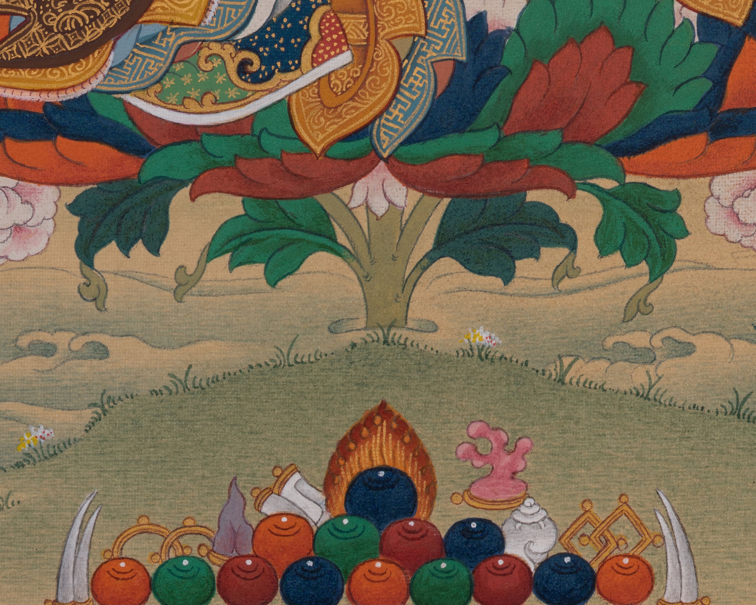 Guru Rinpoche Vajrayana Art | Second Buddha | Lotus-Born Master