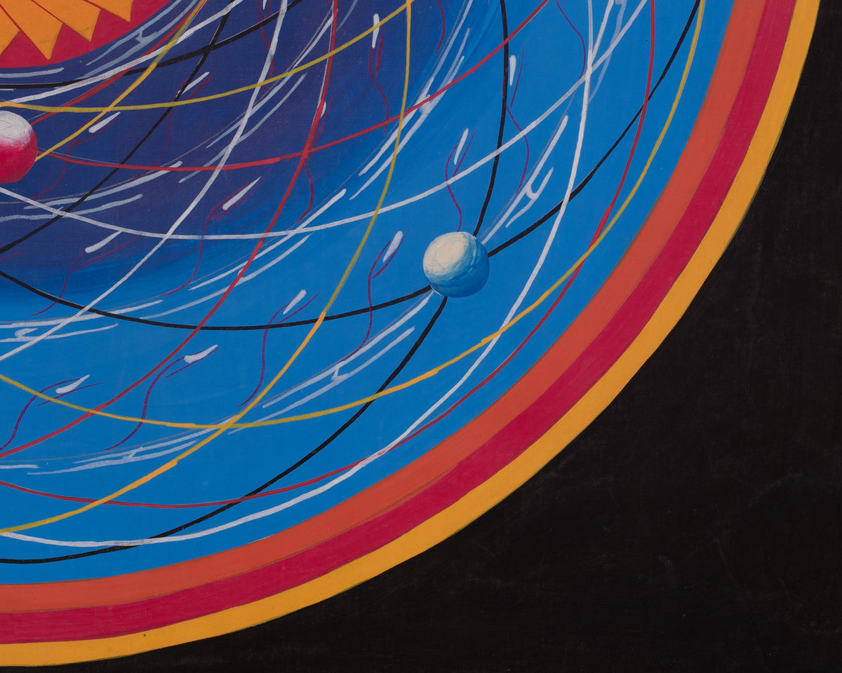 Spiritual Mantra Mandala Thangka | Sacred Expression of Enlightened Sound and Meditation