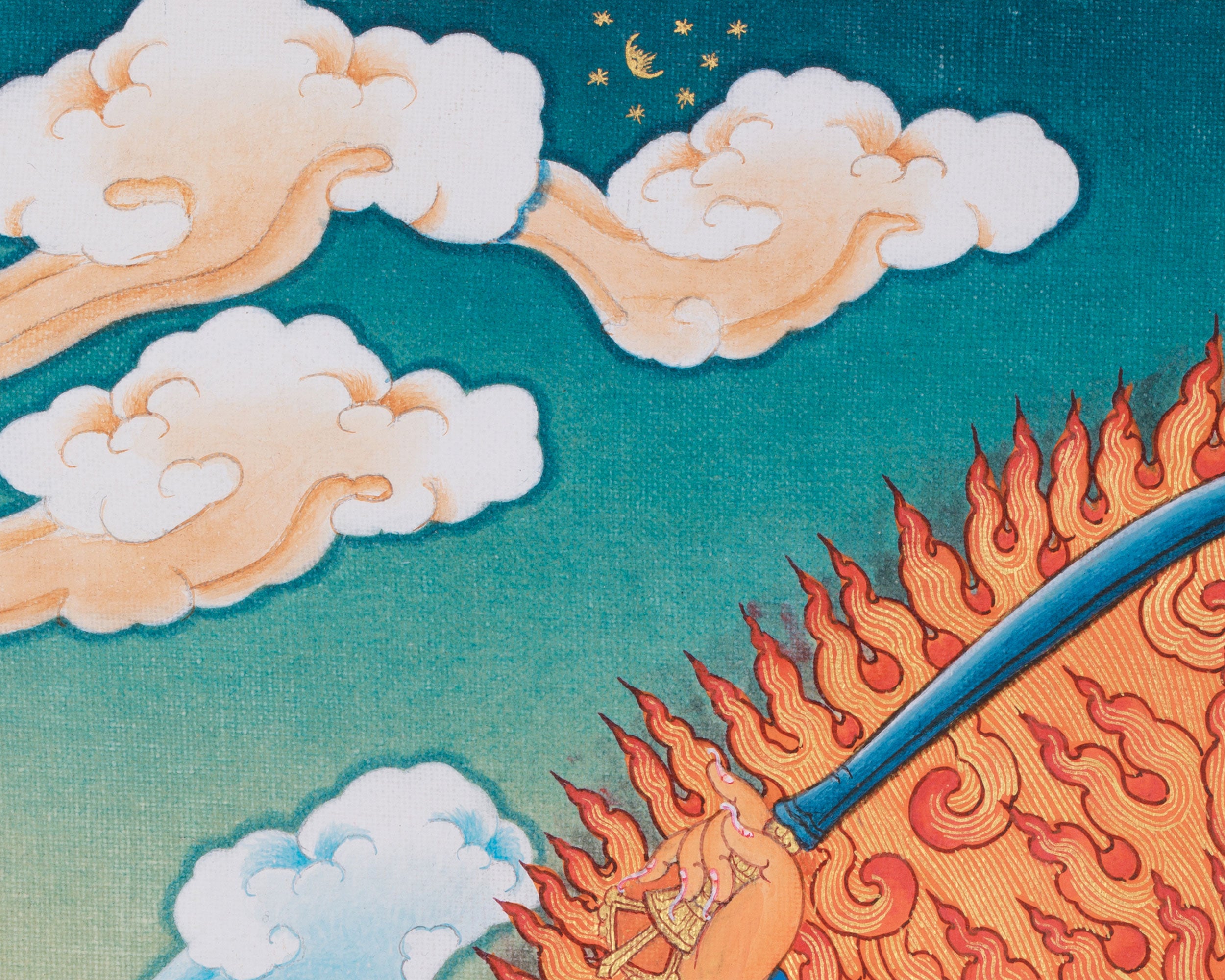 Begtsechen Mahakala Thangka | Wrathful Protector Deity in Tibetan Buddhism