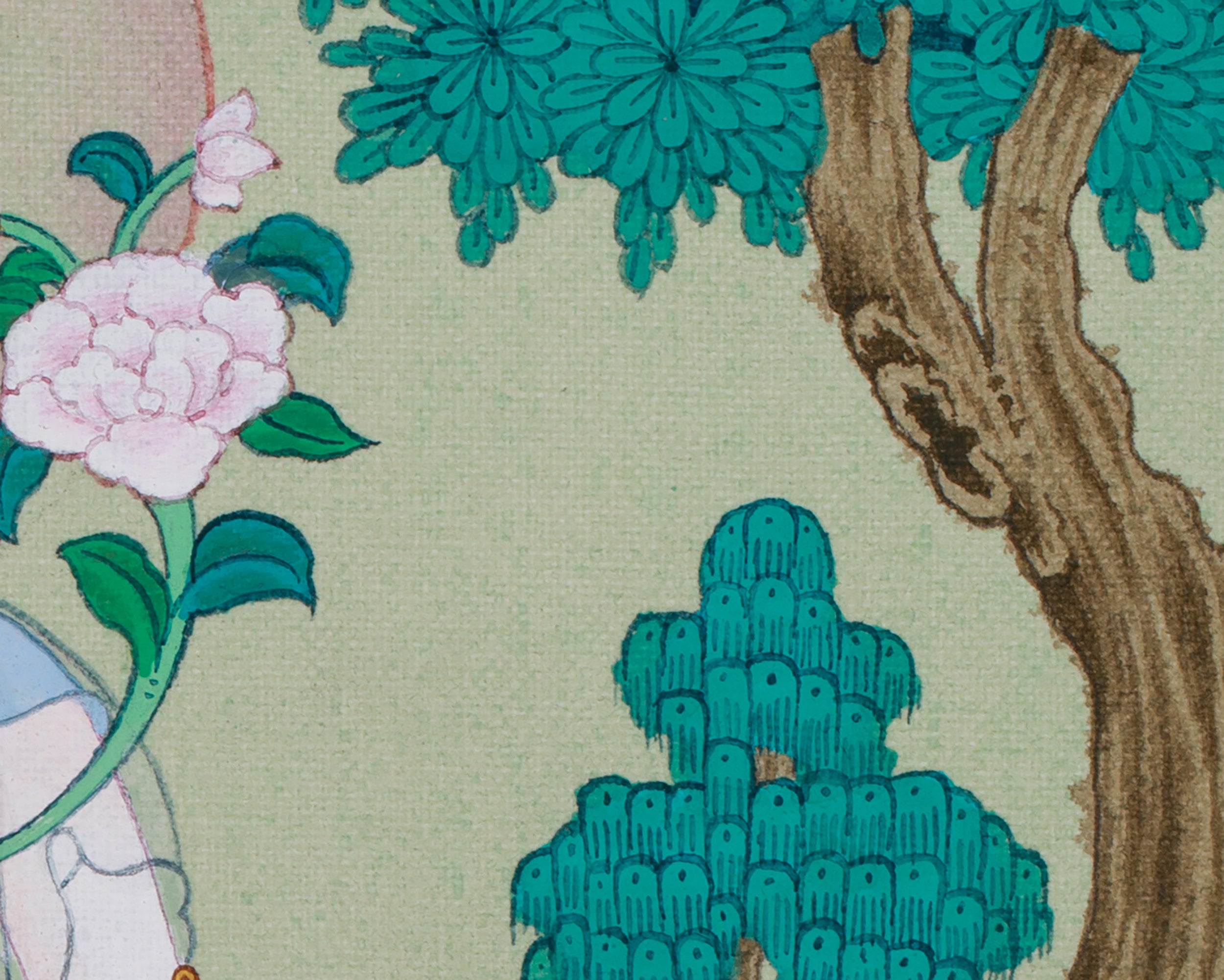 Tibetan White Tara Art | The Seven-Eyed Goddess | Sita Tara