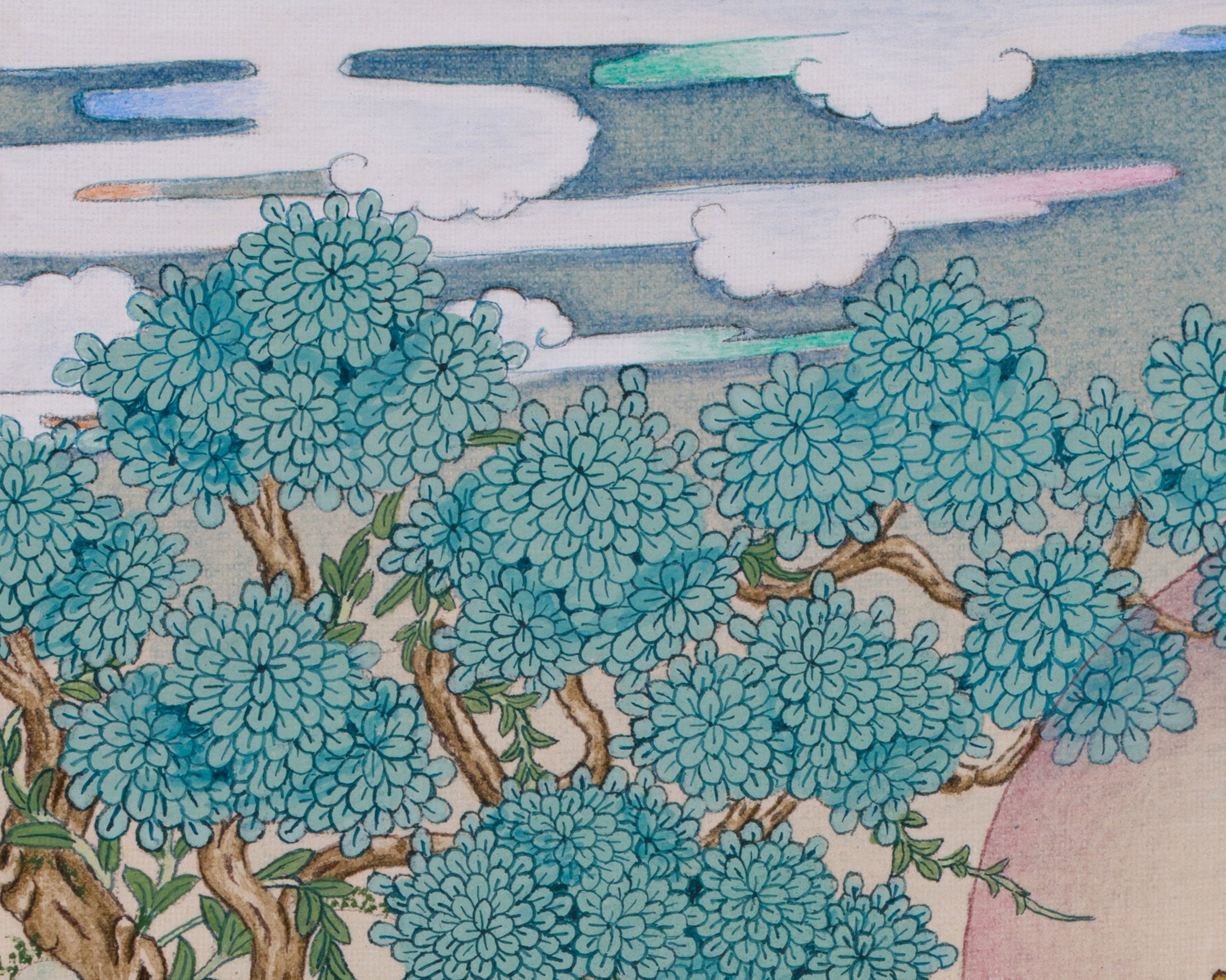 Enlightenment Symbol Vajradhara Thangka | Holder of the Thunderbolt