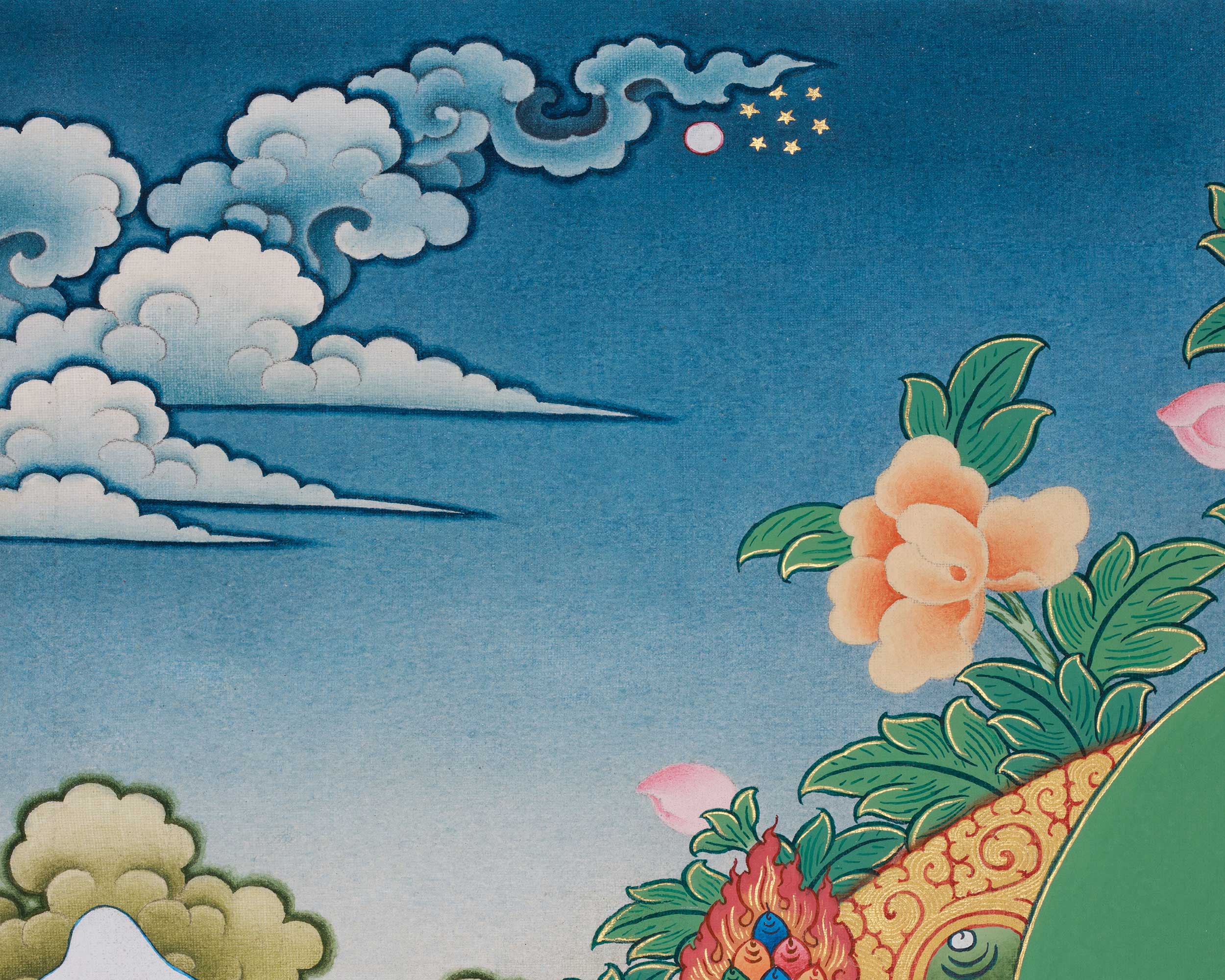 Traditional Guhyasamaja Thangka | Vajrayana Buddhism