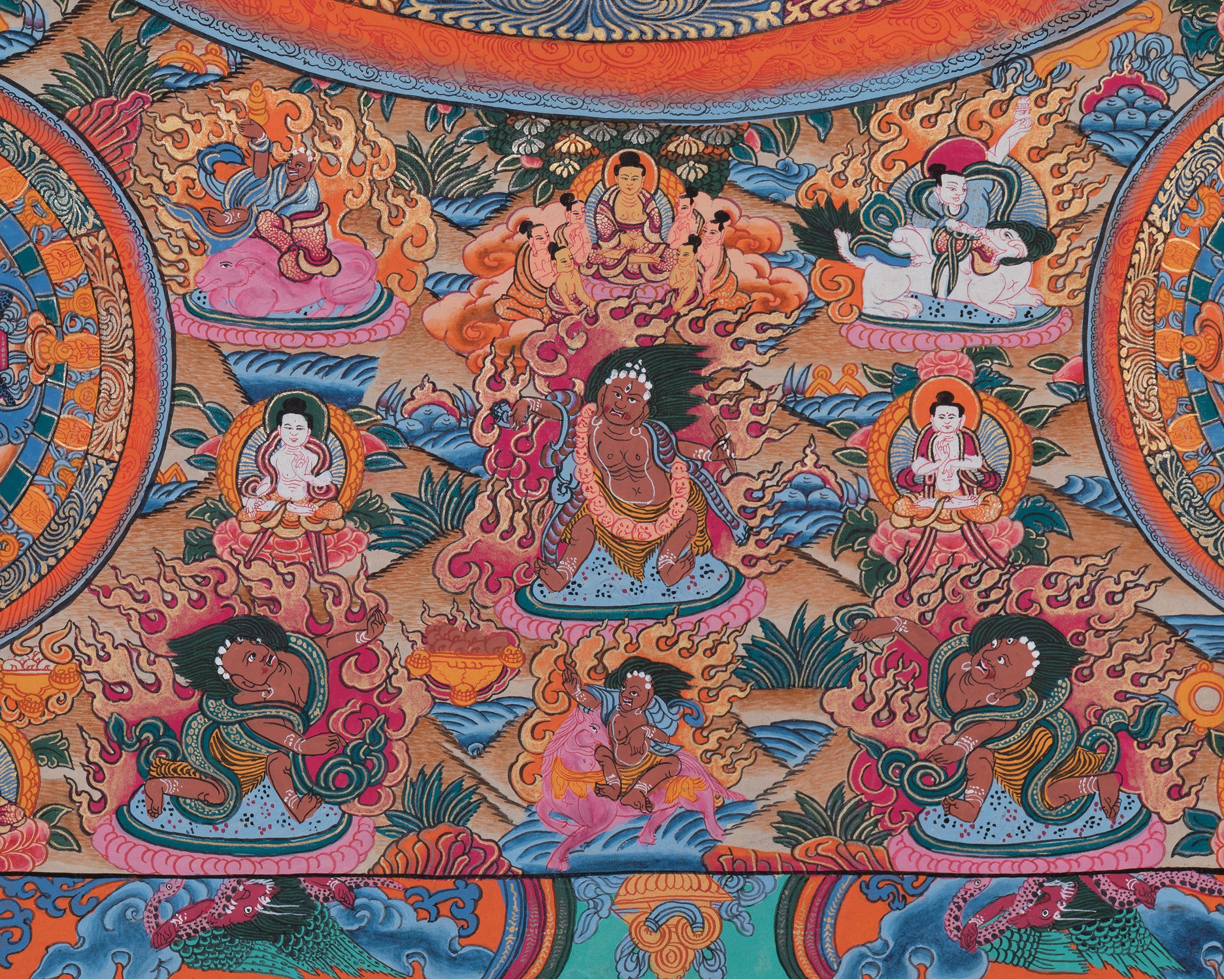 Buddha Mandala Thangka | Tibetan Thangka Art