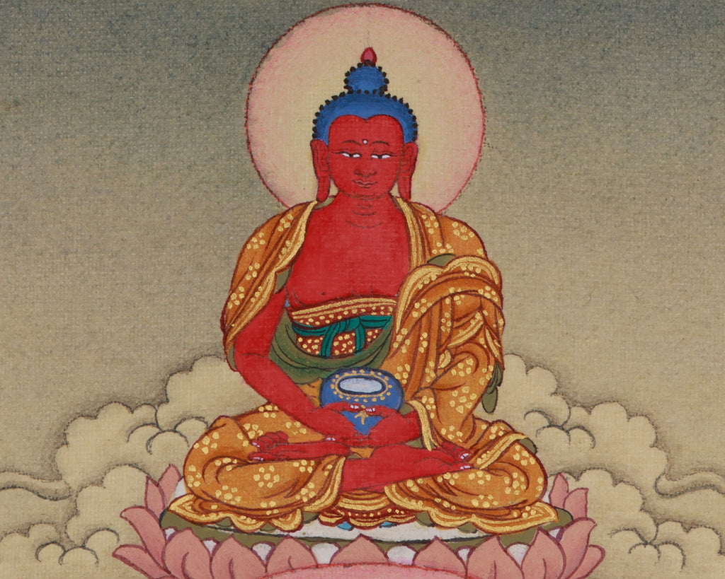Tangka Red Traditional Thangka of Red Tara | A Symbol of Compassion and Power