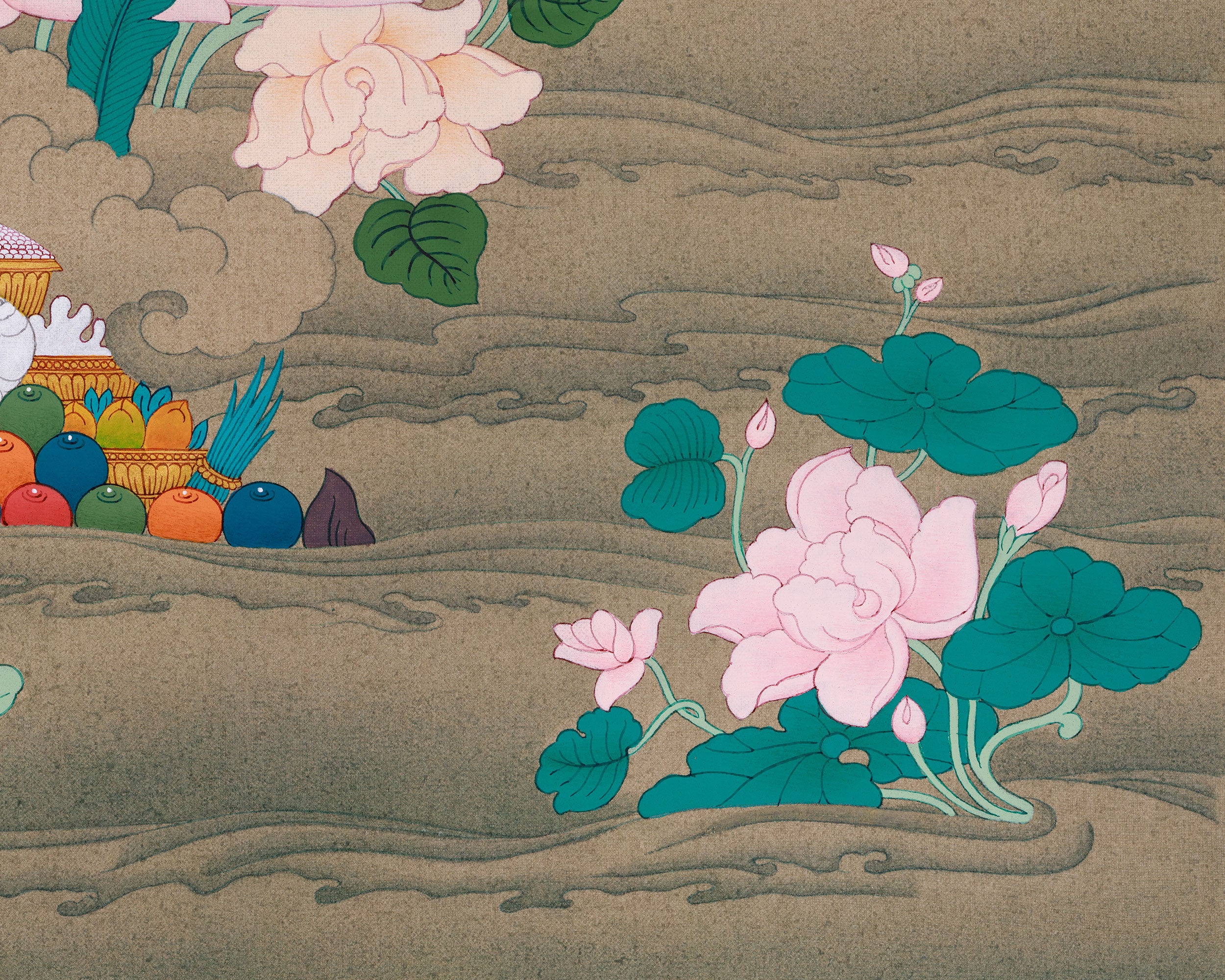 Dhyani Buddha Thangka | The Enlightened One