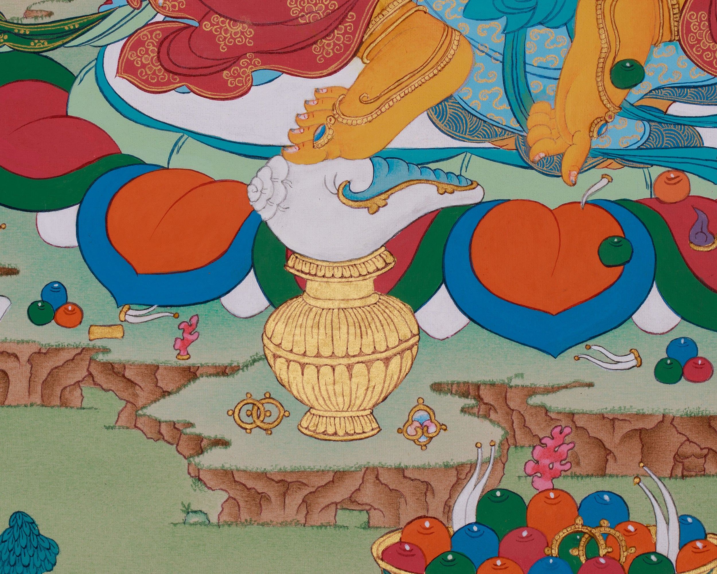 Guardian of Wealth, Dzambhala Thangka