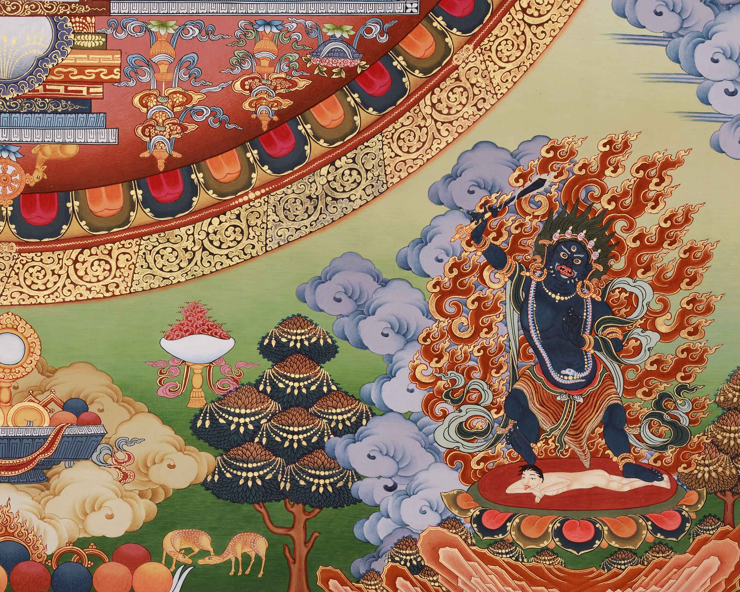 Traditional Avalokiteshvara Mandala | Embodiment of Universal Compassion