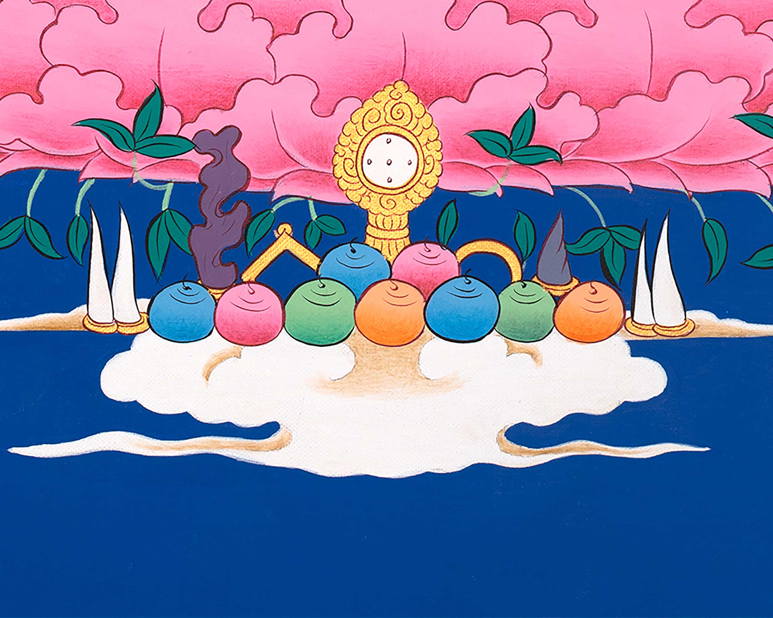Tsongkhapa Thangka Painting | The Buddhist Master
