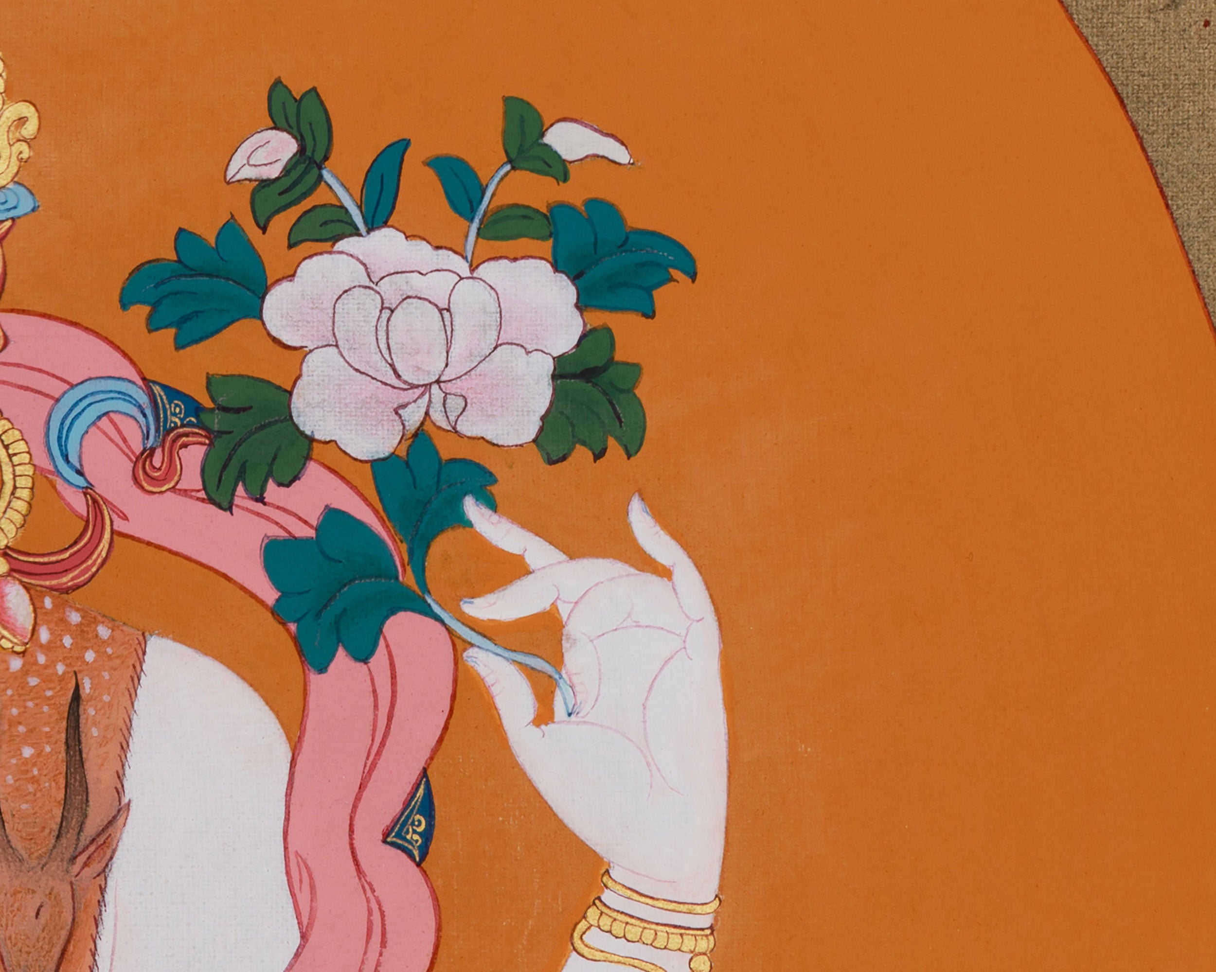 Sacred Compassionate Deity Chenrezig | Bodhisattva of Mercy and Spiritual Protection