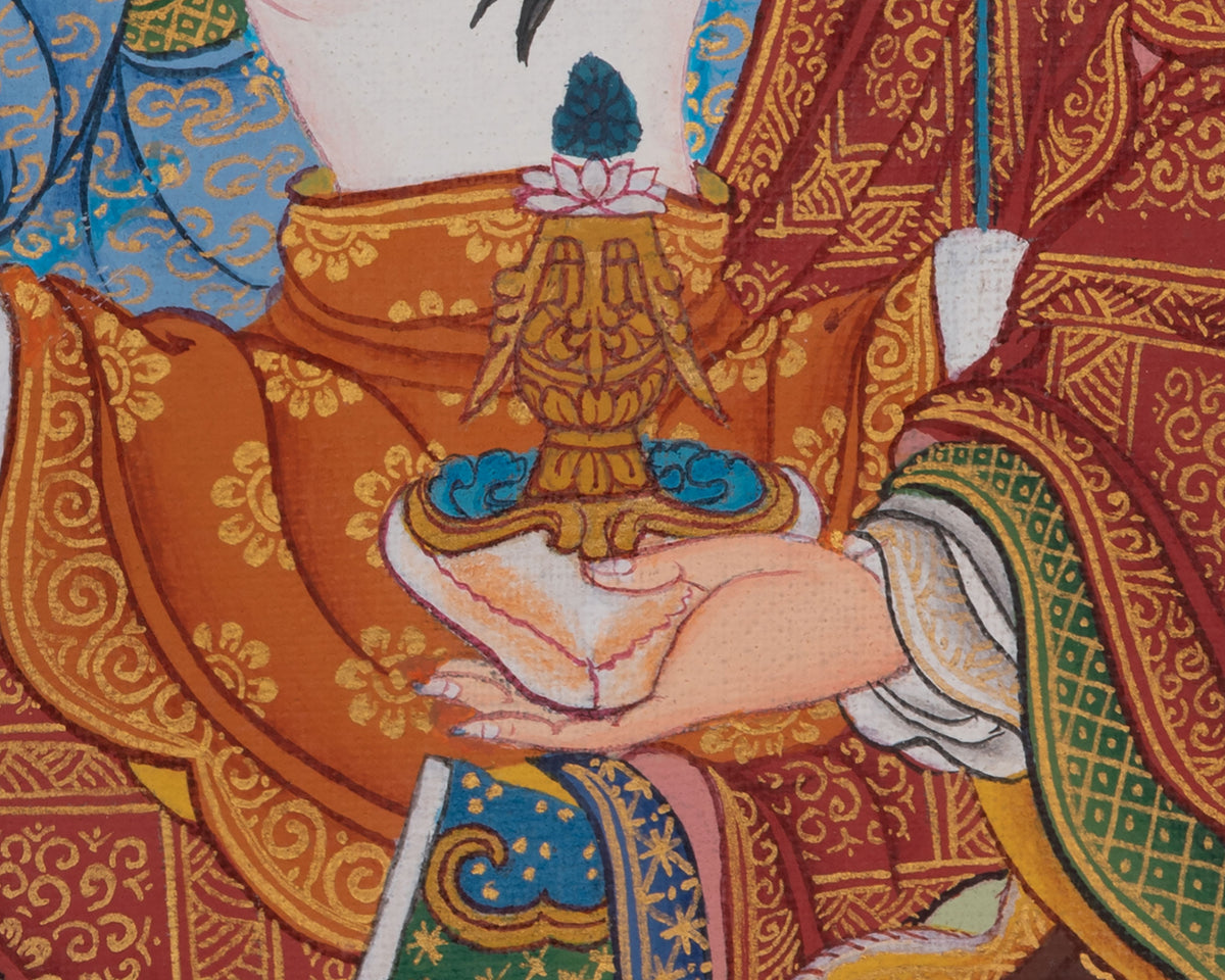 Guru Rinpoche With Consort Art | Second Buddha | Precious Master