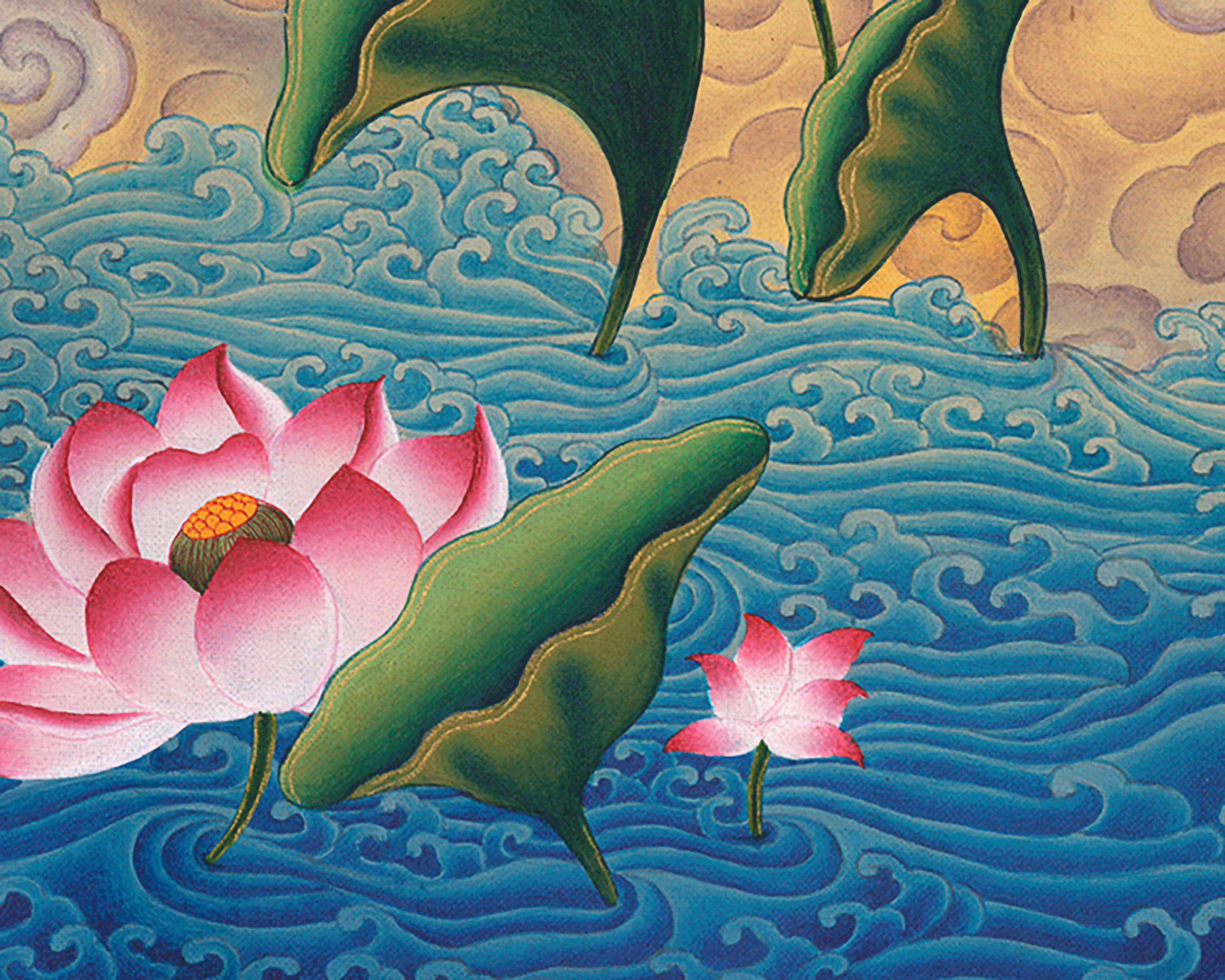 High-Quality Ganga Canvas Print |  Nepal Art