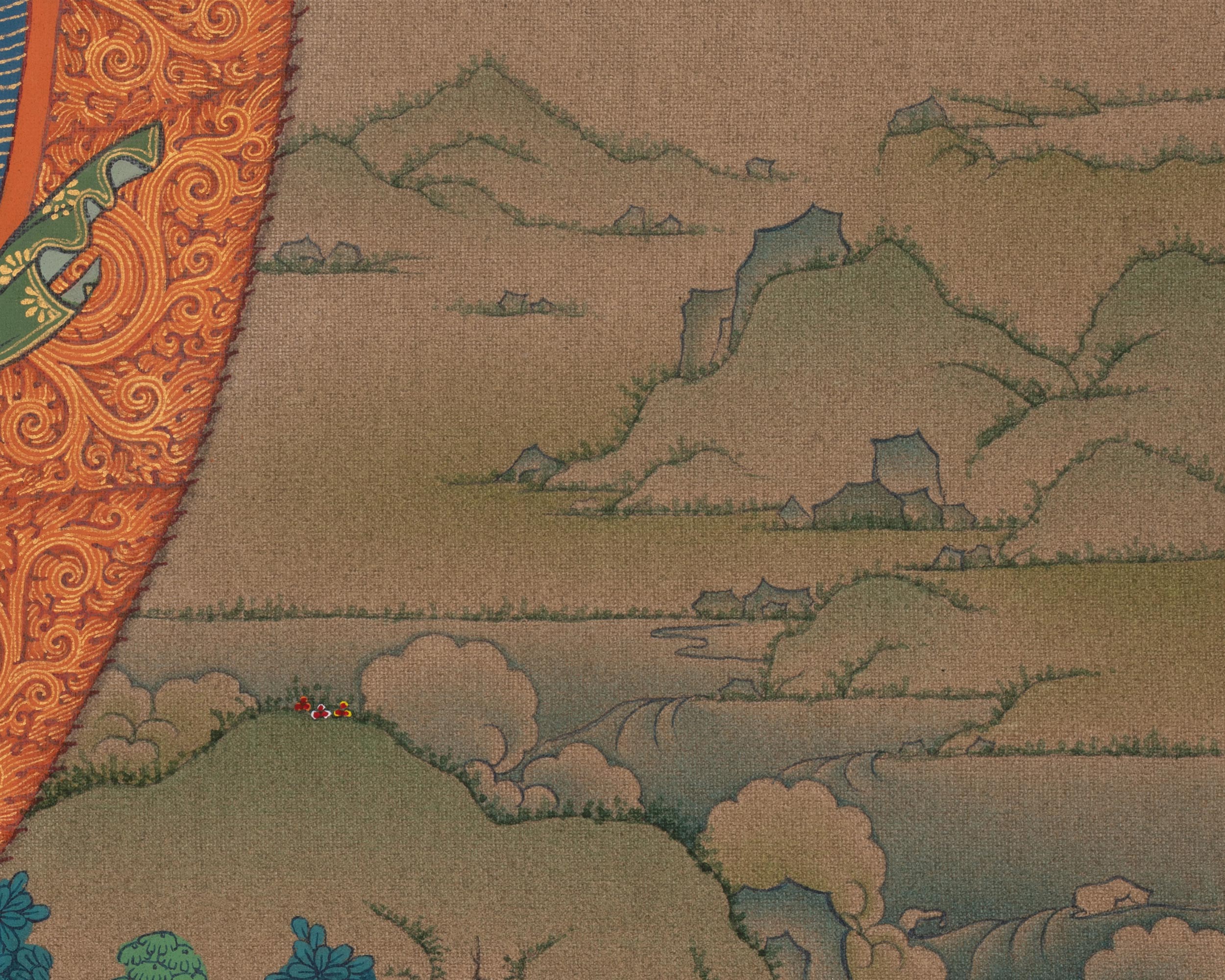 Vajravarahi Tibetan Thangka | Wrathful Dakini In Vajrayana Buddhism |Transcendent Wisdom
