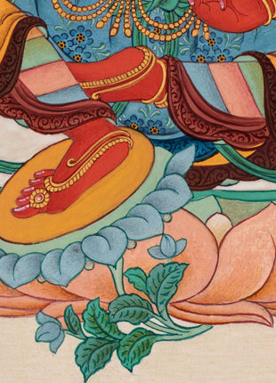 Trilokya Vijaya Tara | 21 Tara of Surya Gupta Thangka
