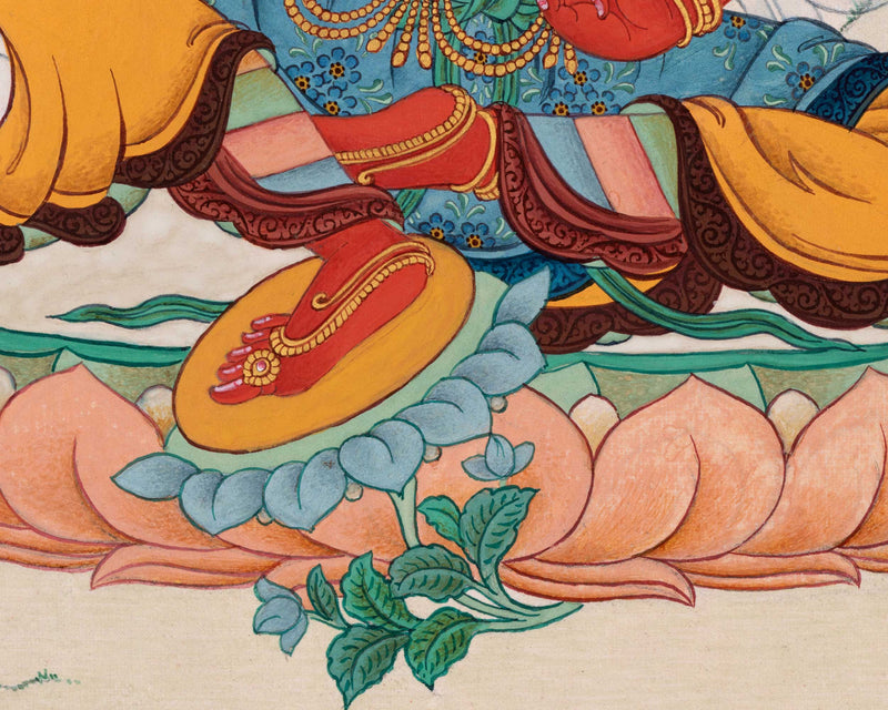Trilokya Vijaya Tara | 21 Tara of Surya Gupta Thangka