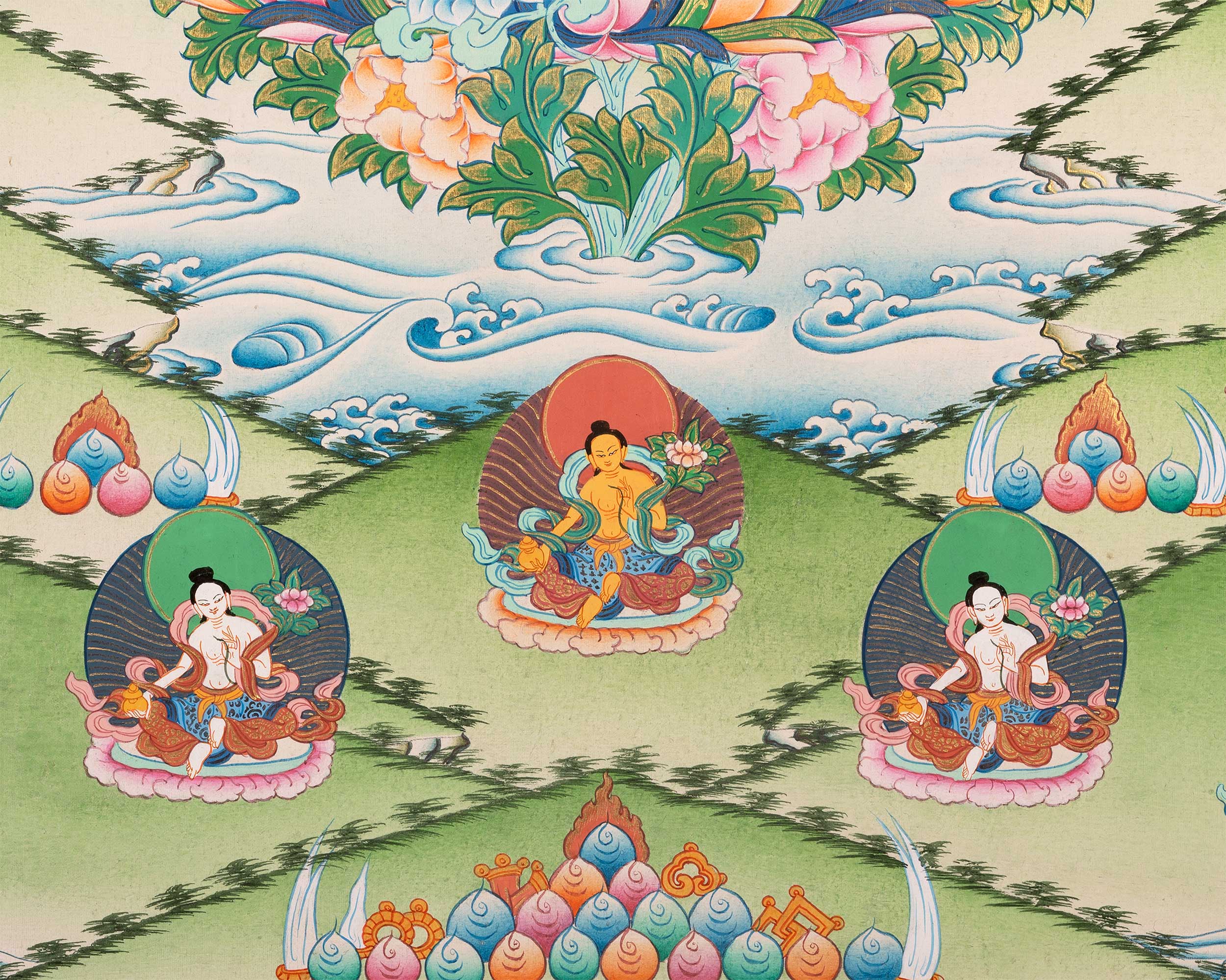 21 Tara Thangka | Religious Buddhist Art | Wall Decors