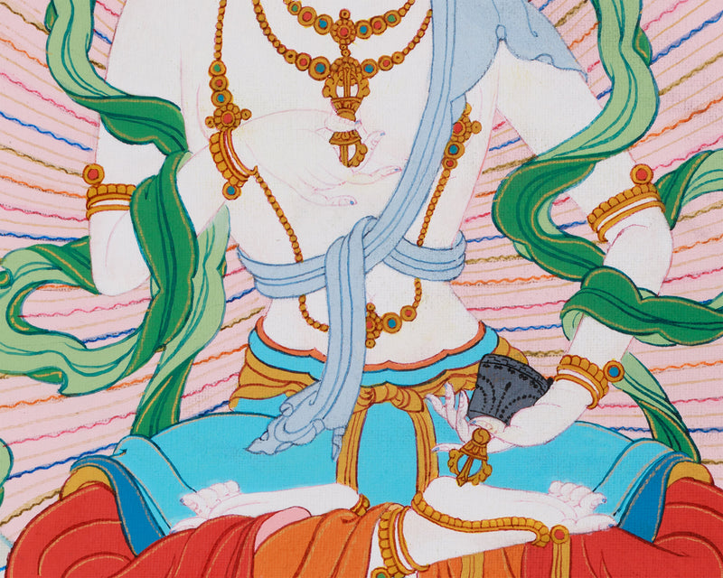 Dorje Sempa, Vajrasattva Thangka Painting