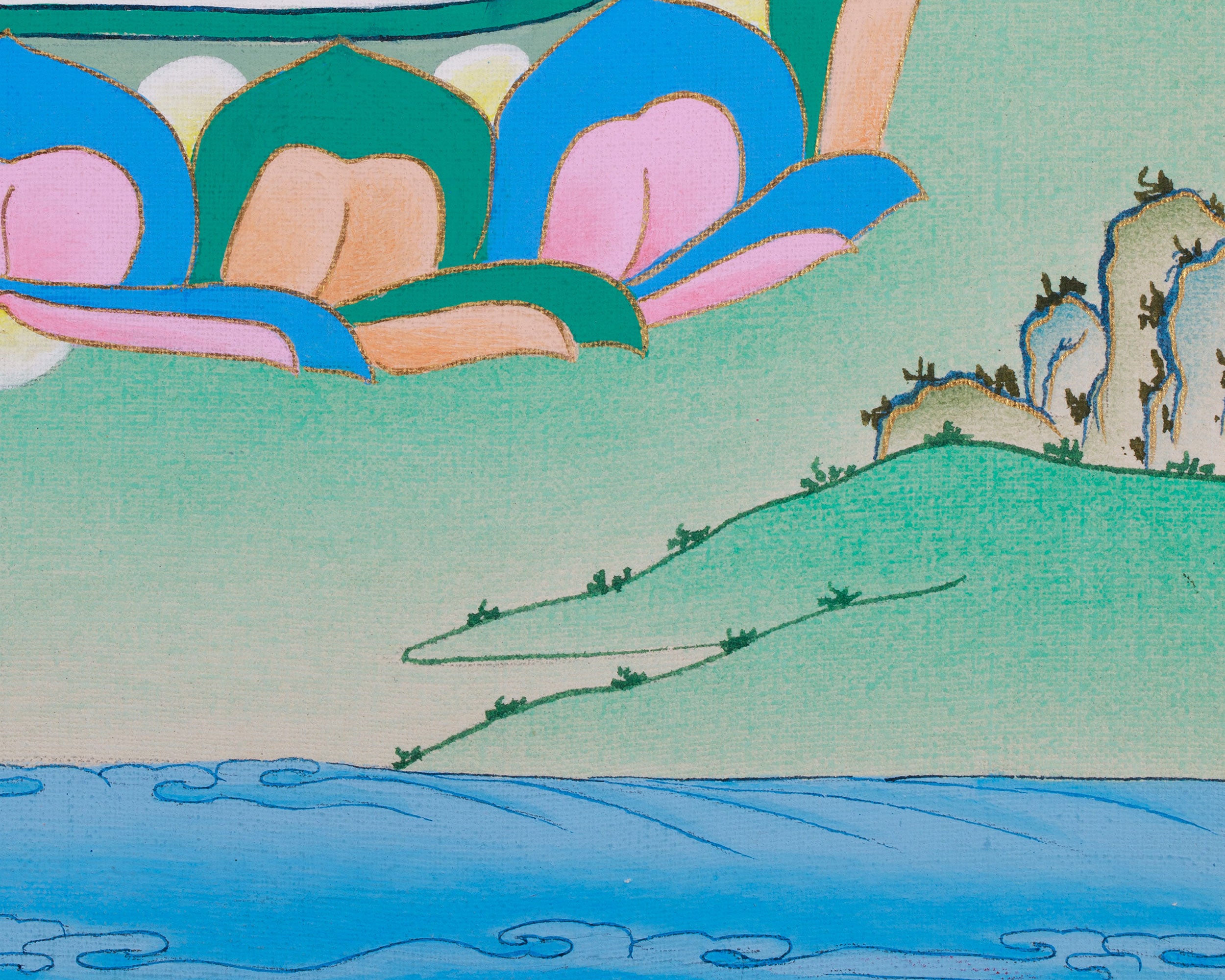 Samantabhadra Thangka | Primordial Wisdom in Sacred Art