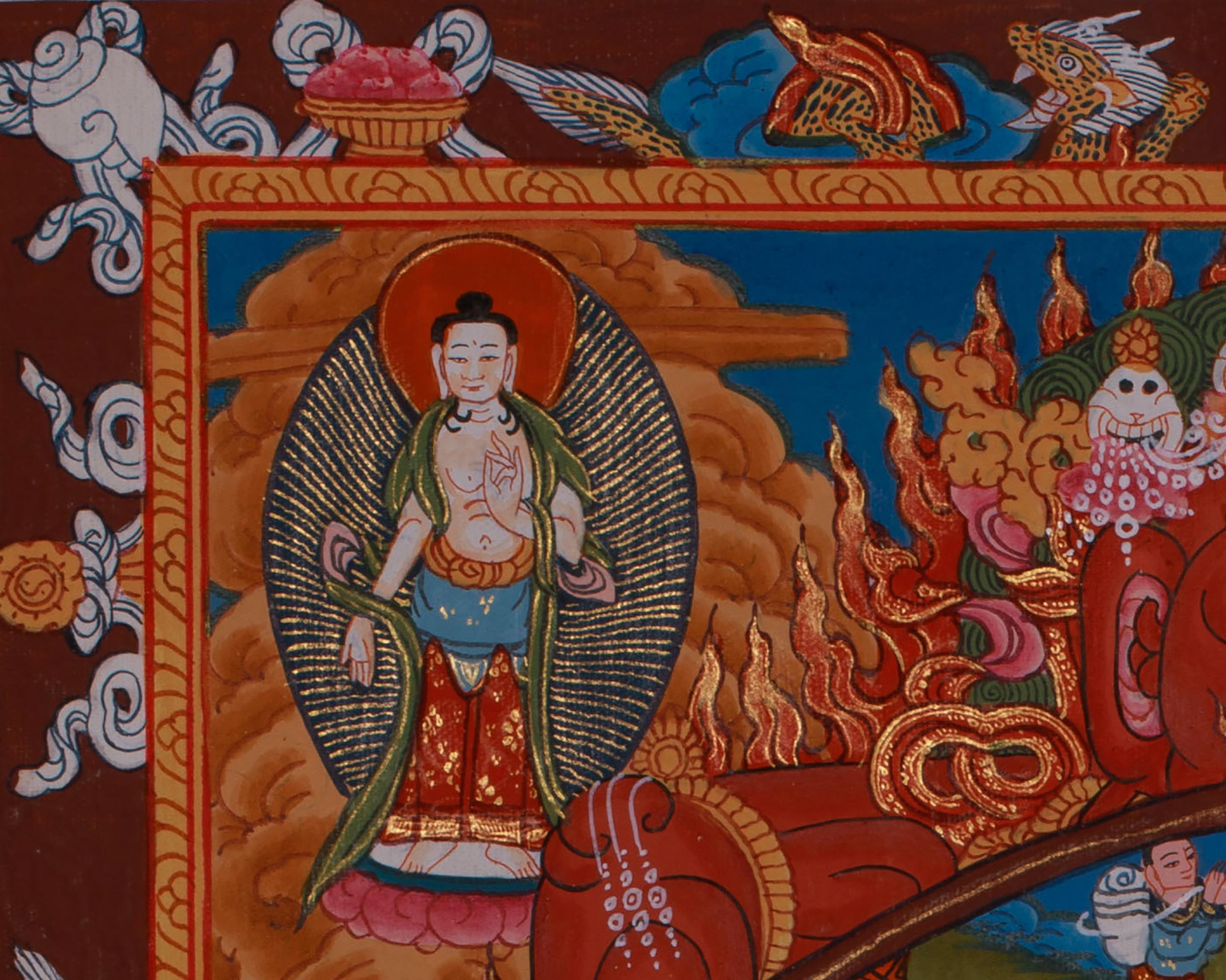 The Buddhist Wheel of Life Thangka | Guide to Samsara and Liberation