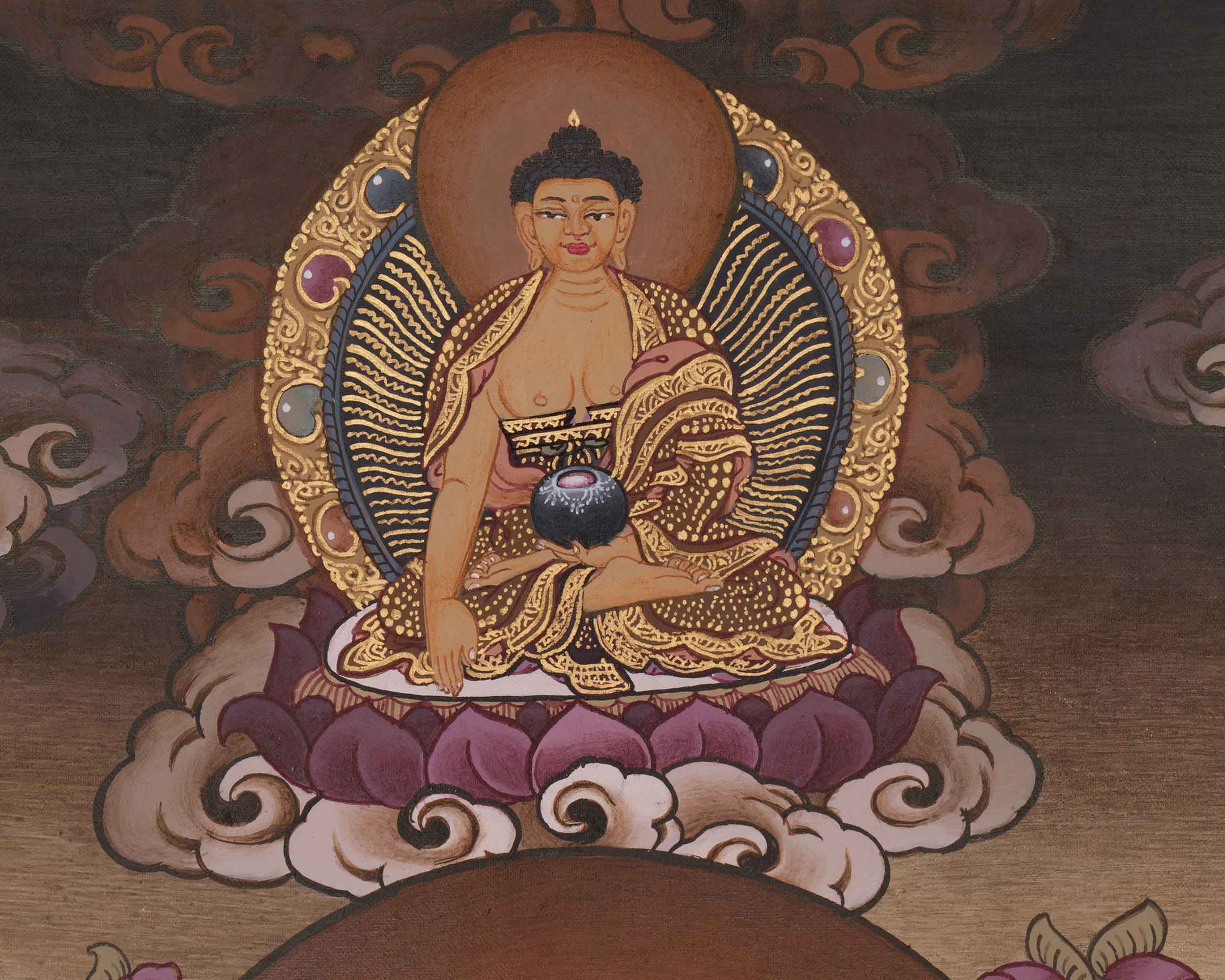 Spiritual Thangka Of White Tara | Healing Goddess | Traditional Art