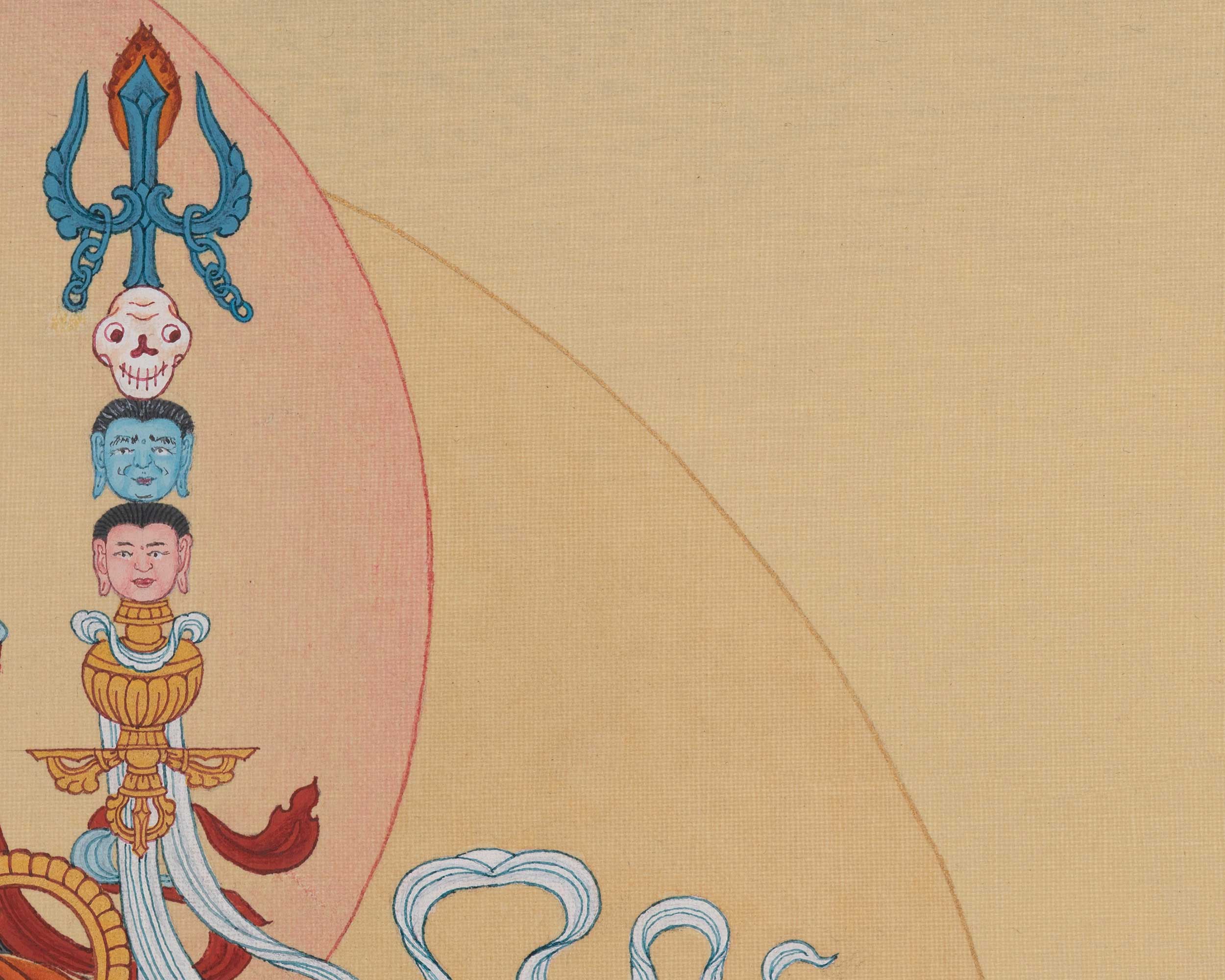 Guru Rinpoche Himalayan Art | Vajrayana Master | Spiritual Thangka