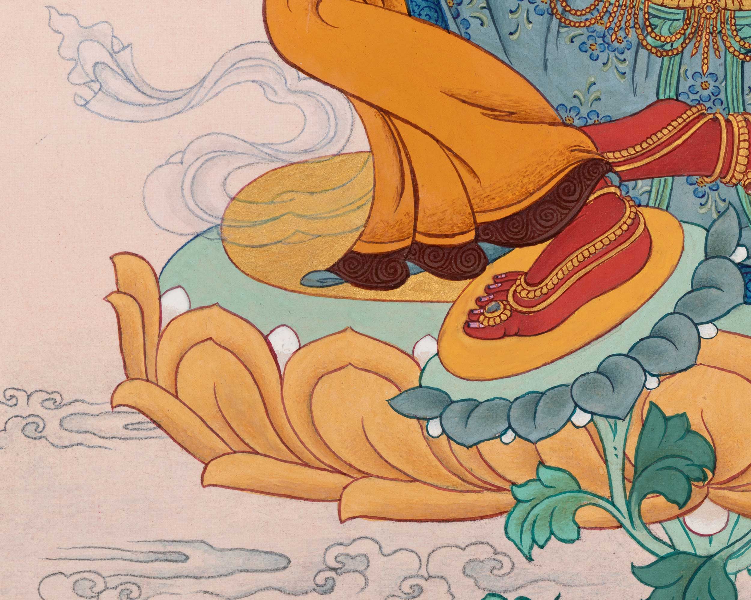 Raga Nisudana Tara | 21 Tara of Surya Gupta Thangka