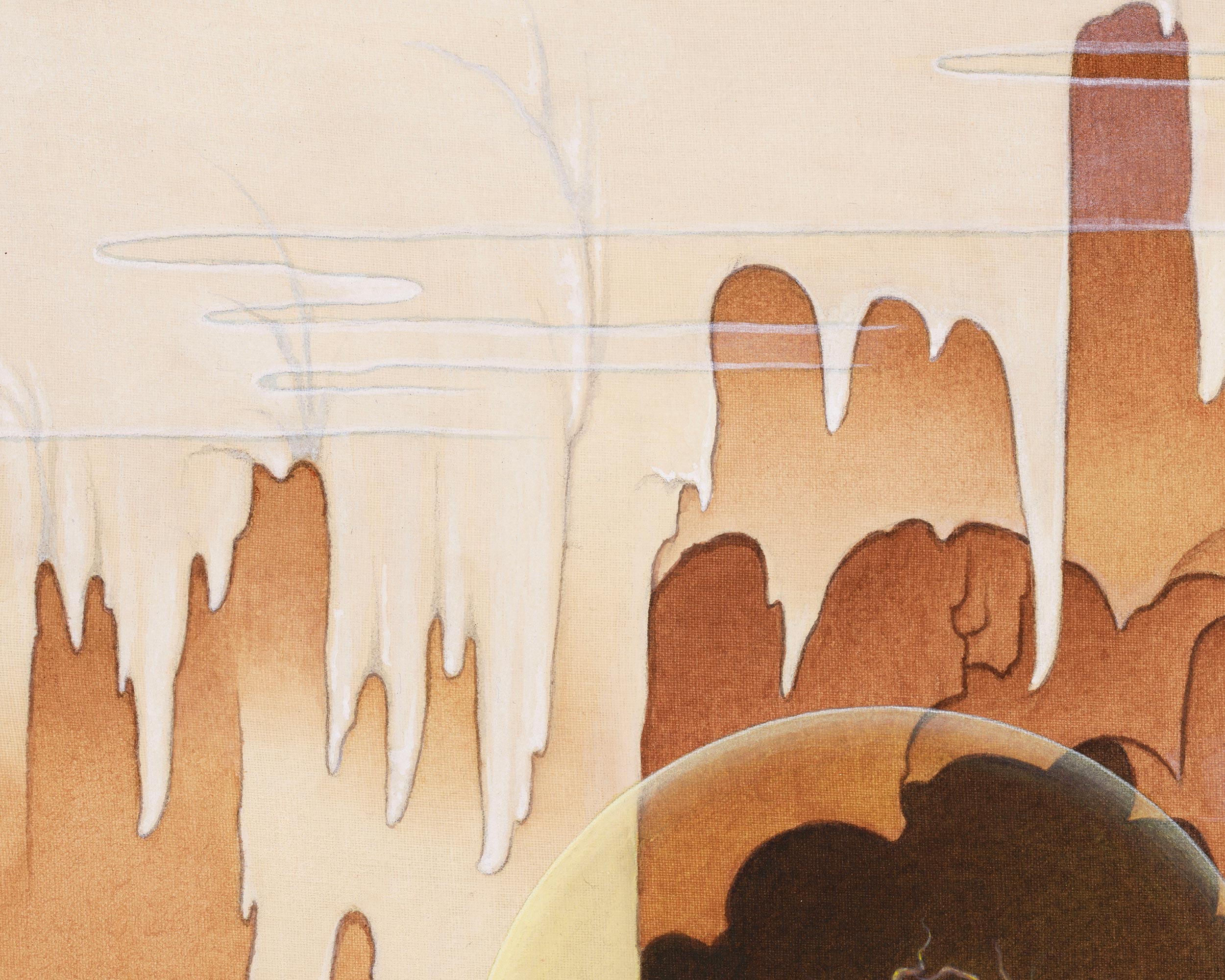 Authentic Jetsun Milarepa Painting | Realistic Tibetan Artwork of the Renowned Yogi