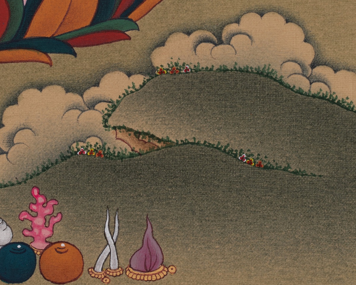 Drolma Marpo Thangka | A Powerful Female Deity | Red Tara