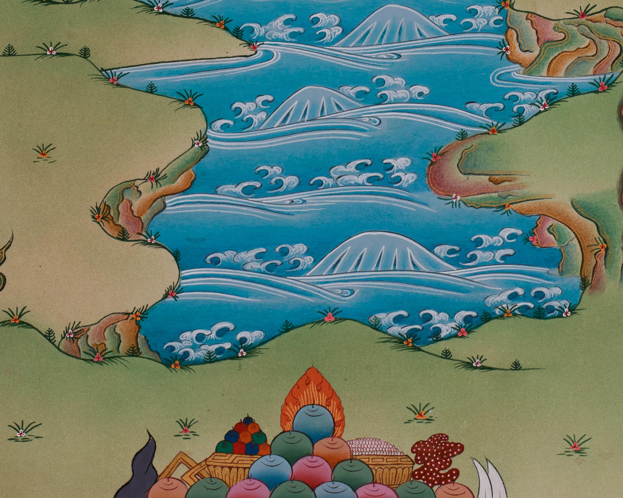 Bodhisattva Manjushri Tibetan Art | Representing Wisdom and Enlightenment