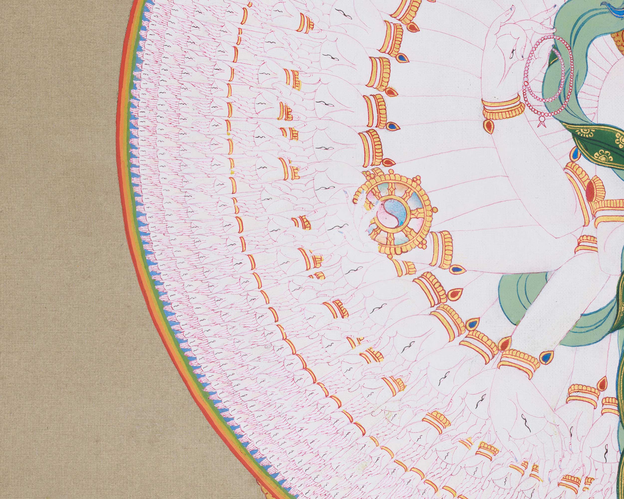 Thousand Armed Chenrezig Bodhisattva | Protector and Savior of All Beings