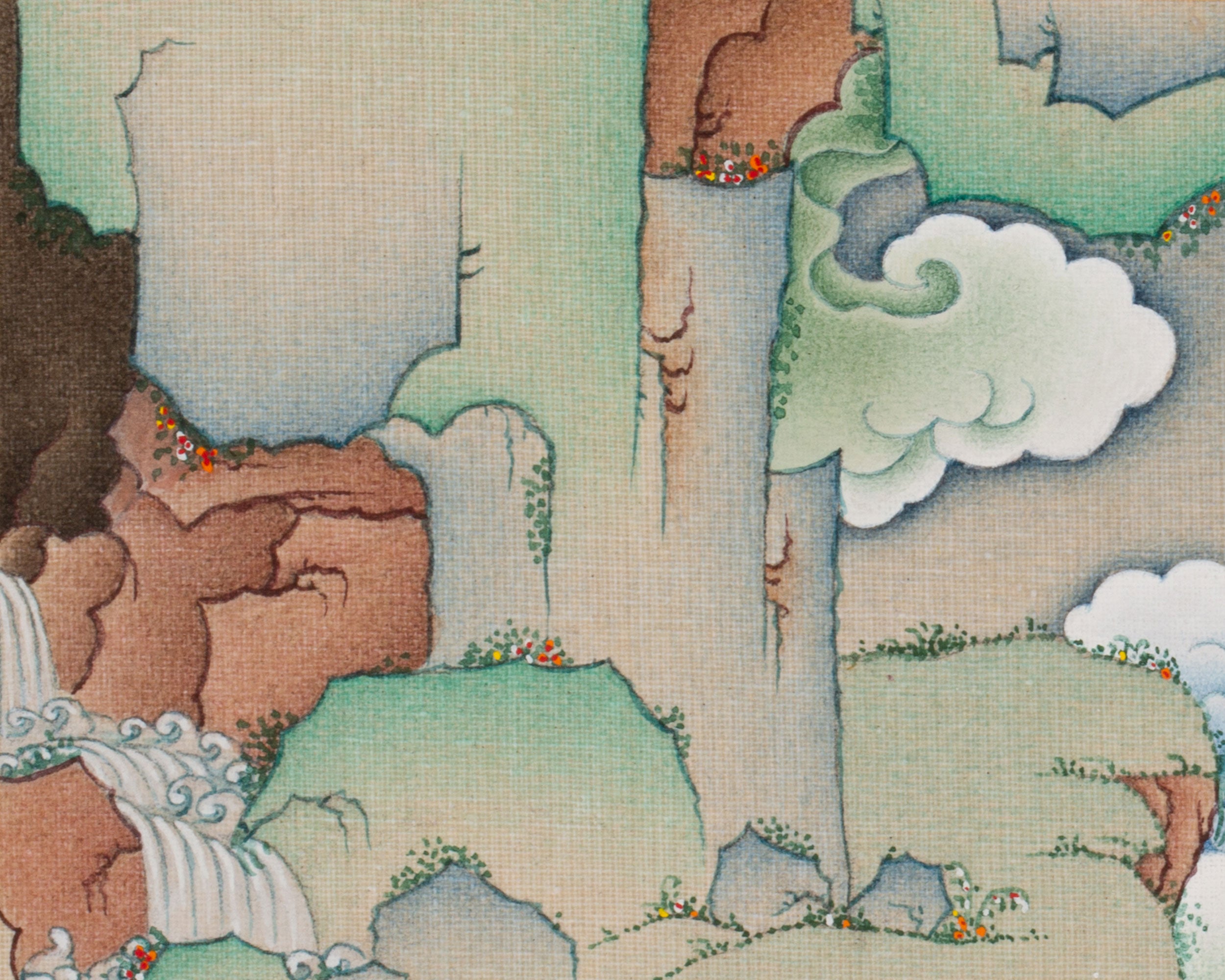 Tilopa Giclée Canvas Print | Master of the Kagyu Lineage