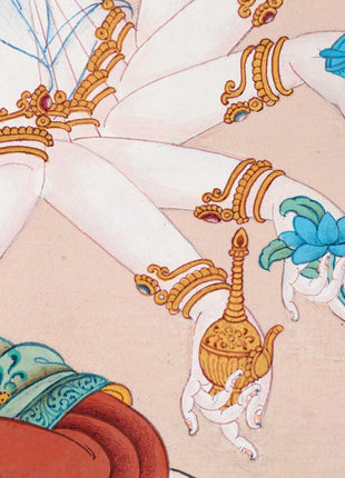 Candrakanti Tara  | 21 Tara of Surya Gupta Thangka