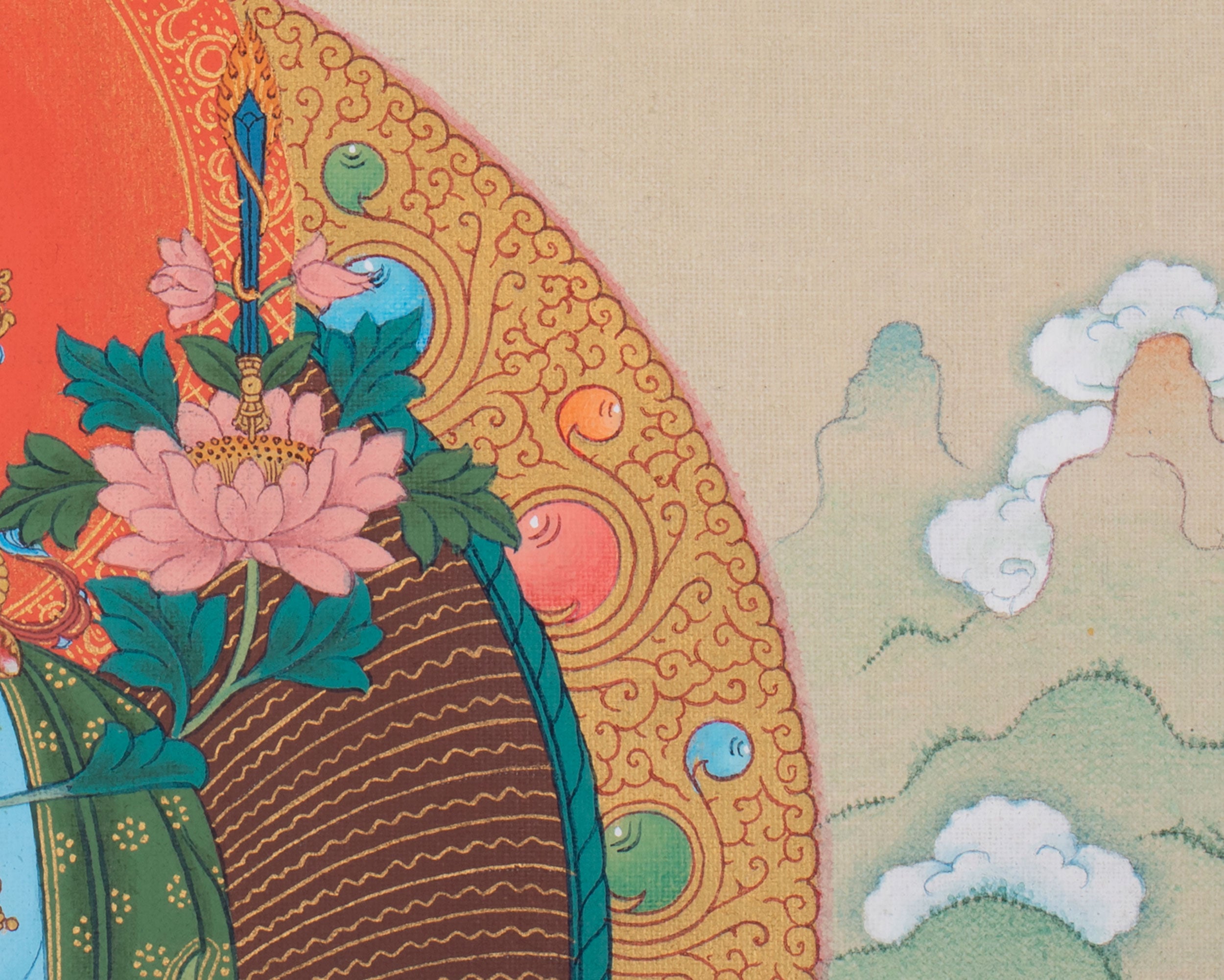 Akasagarbha Print | Bodhisattva of Wisdom and Space