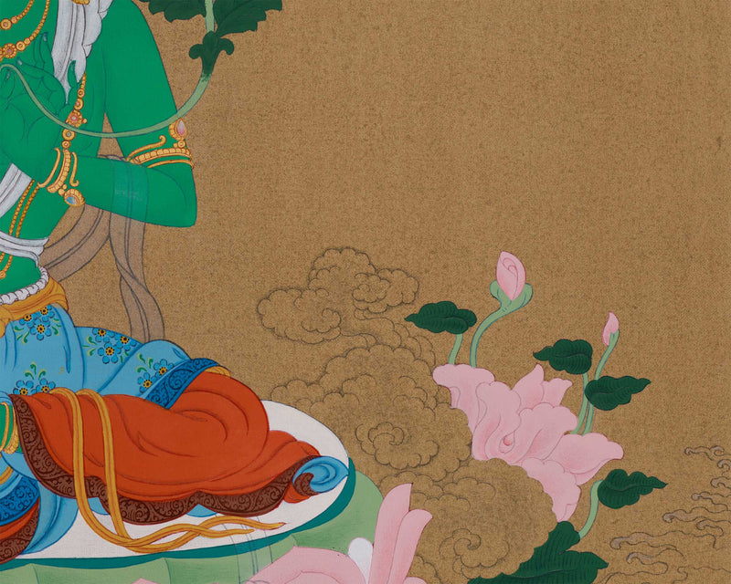 Jetsun Drolma Thangka | The Mother of Compassion & Protection