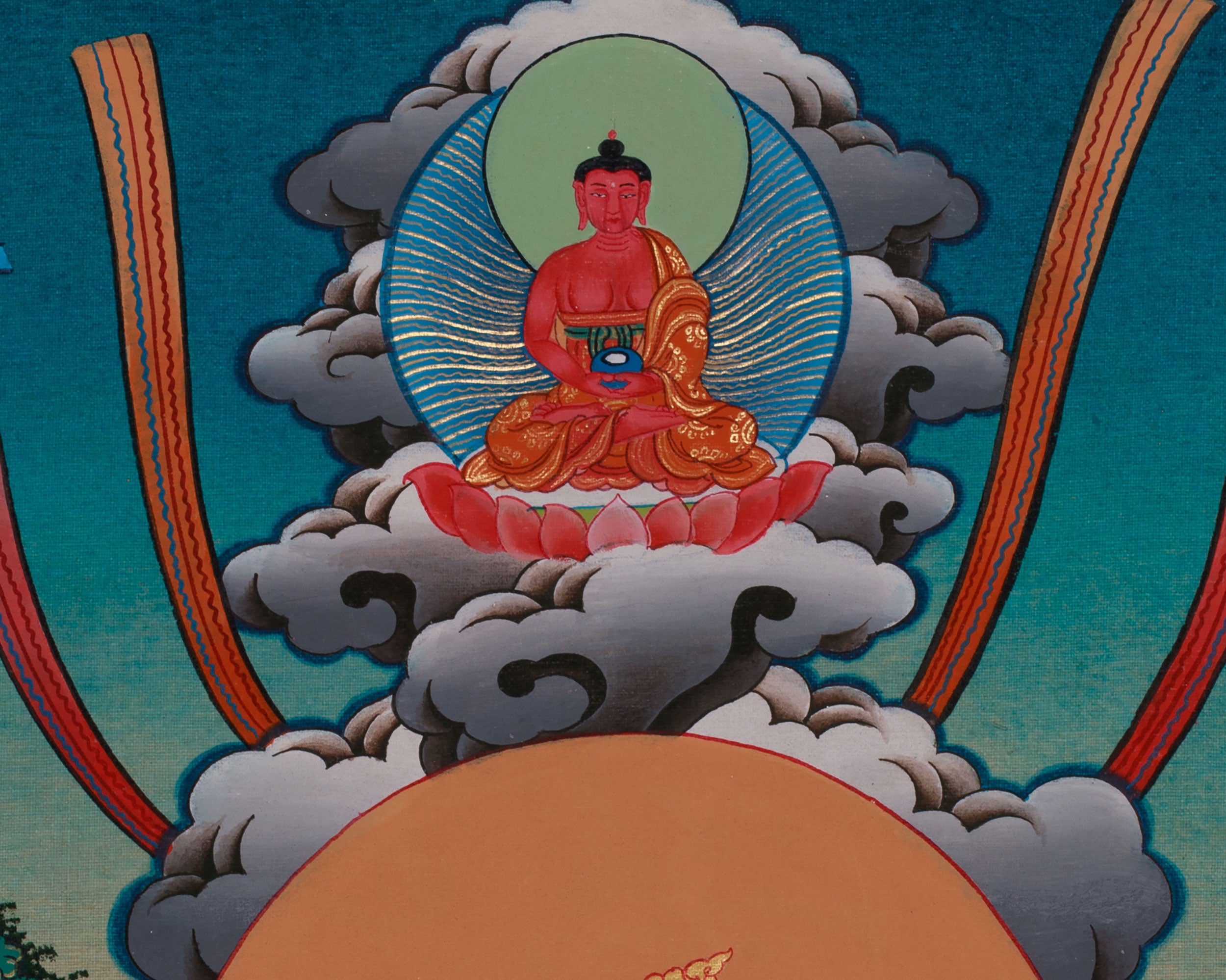 Tibetan Buddhist Green Tara Thangka | The Protector of Compassion and Wisdom