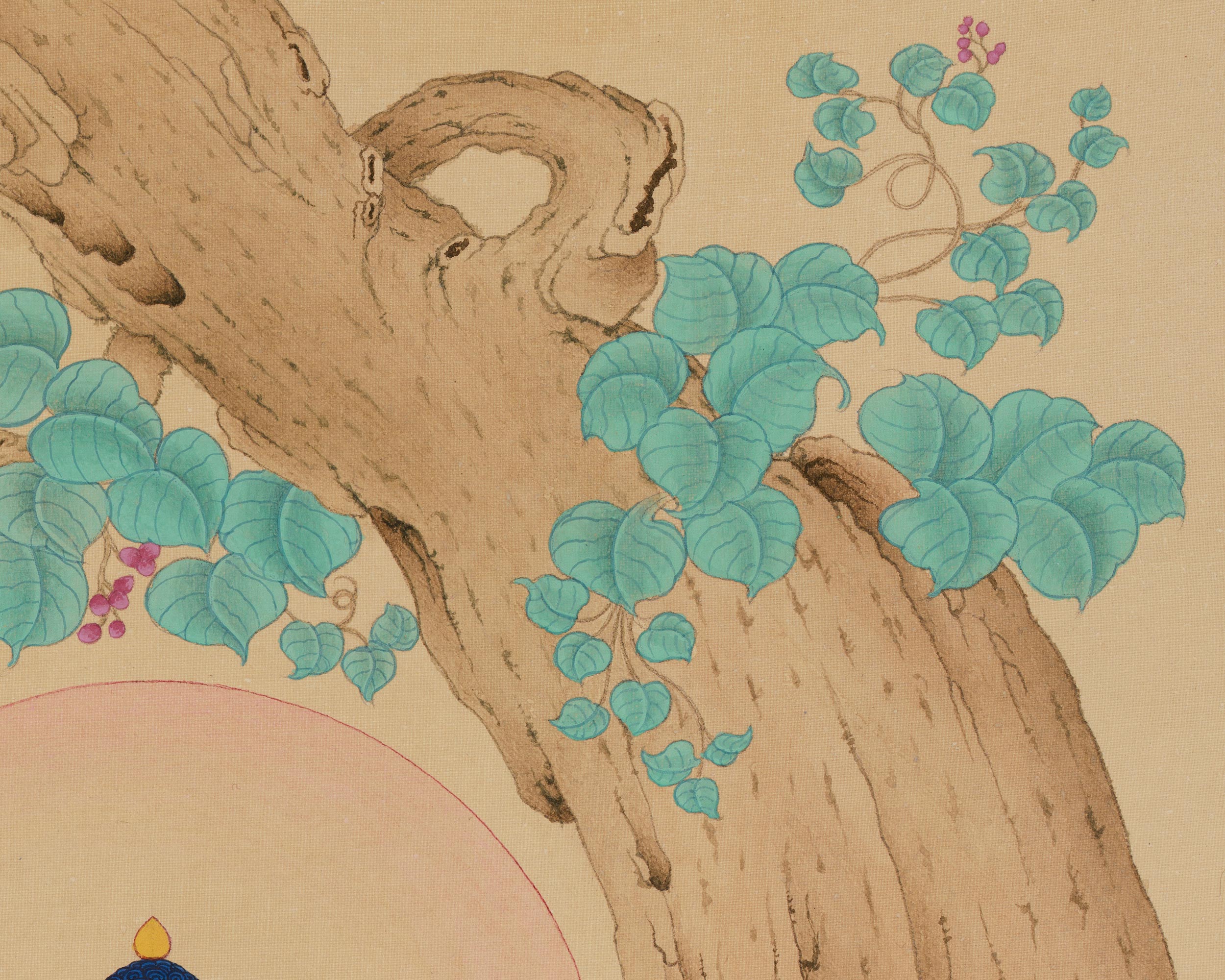 Spiritual Guide Shakyamuni Buddha Thangka | The Enlightened Teacher of Wisdom