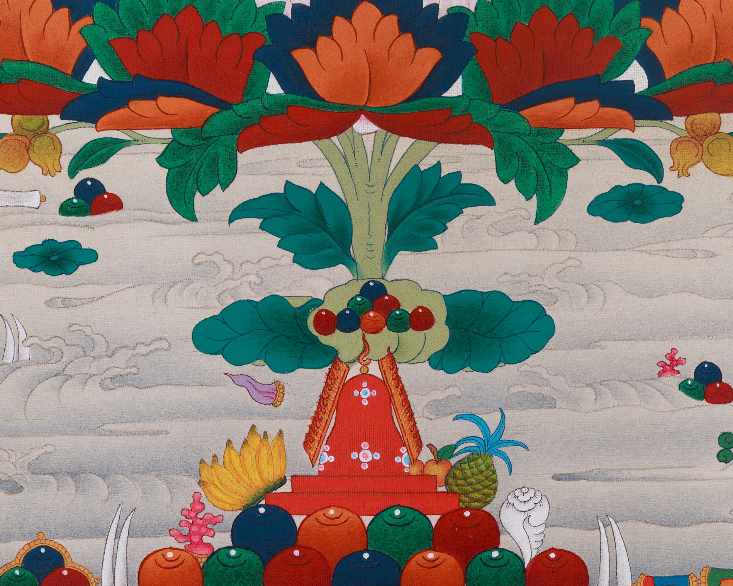Buddhist Guru Rinpoche Art | Second Buddha | Lotus-Born Precious Master