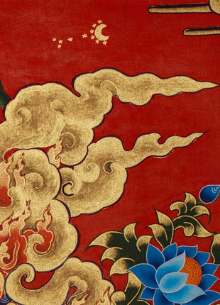 Guardian of Prosperity, White Dzambhala | Wealth Deity of Generosity and Protection