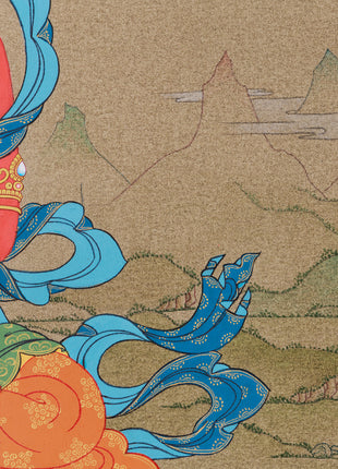 Amitayus : Buddha of Infinite Light | Vajrayana Thangka Art