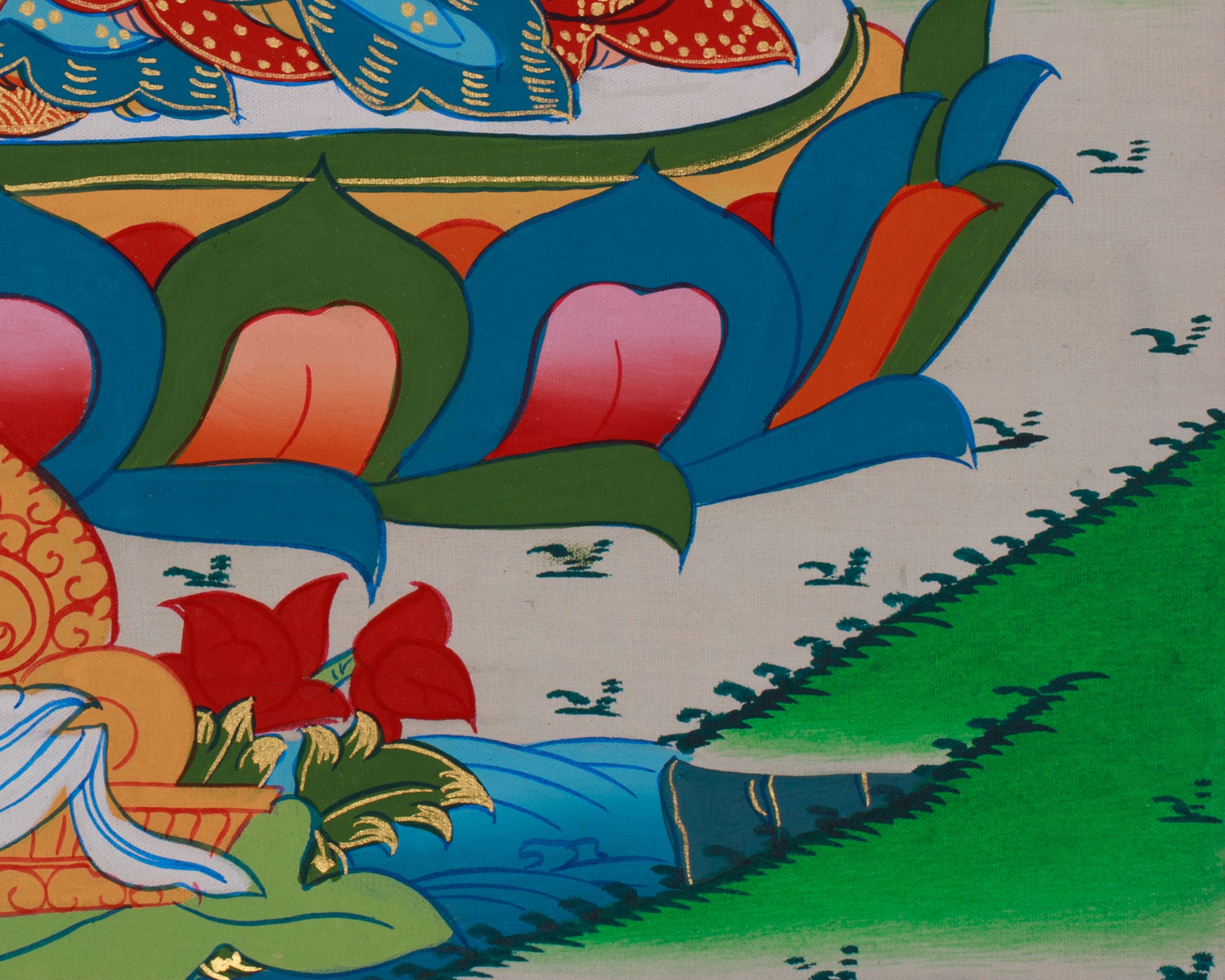 Wisdom Deity, Manjushri Artwork | Bodhisattva of Clarity and Perfected Knowledge