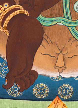 Thang Tong Gyalpo Thangka Print | Traditional Buddhist Wall Decor