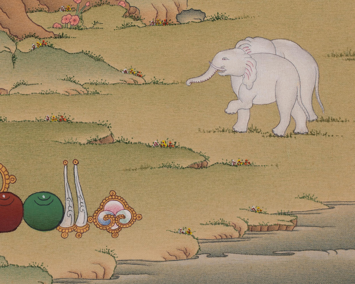 Shakyamuni Buddha Sacred Artwork | Sacred Art of Enlightenment and Buddhist Wisdom