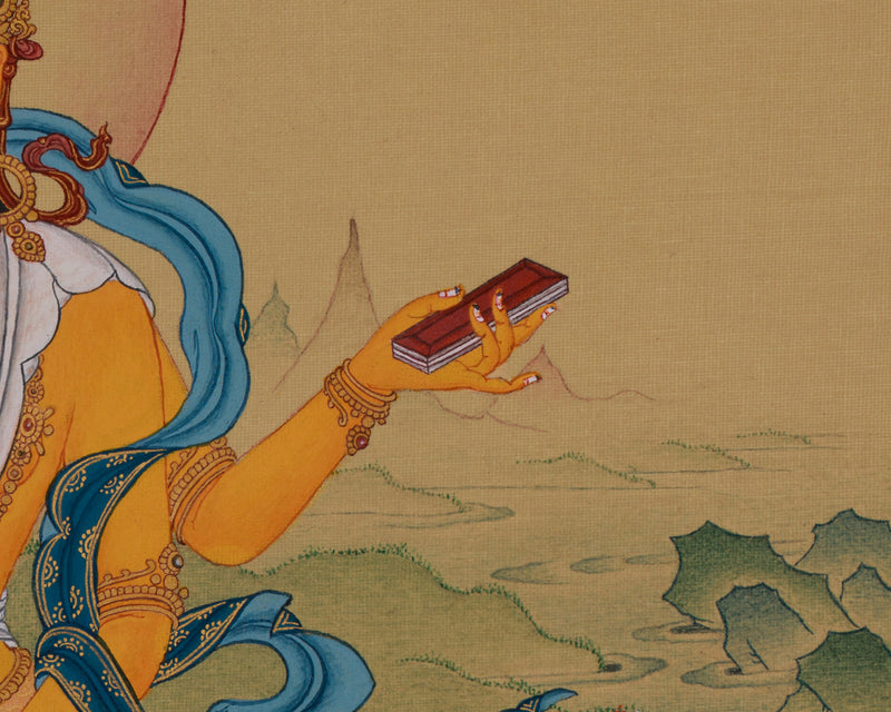 Goddess Prajnaparamita Thangka | "Great Mother" of all Buddhas