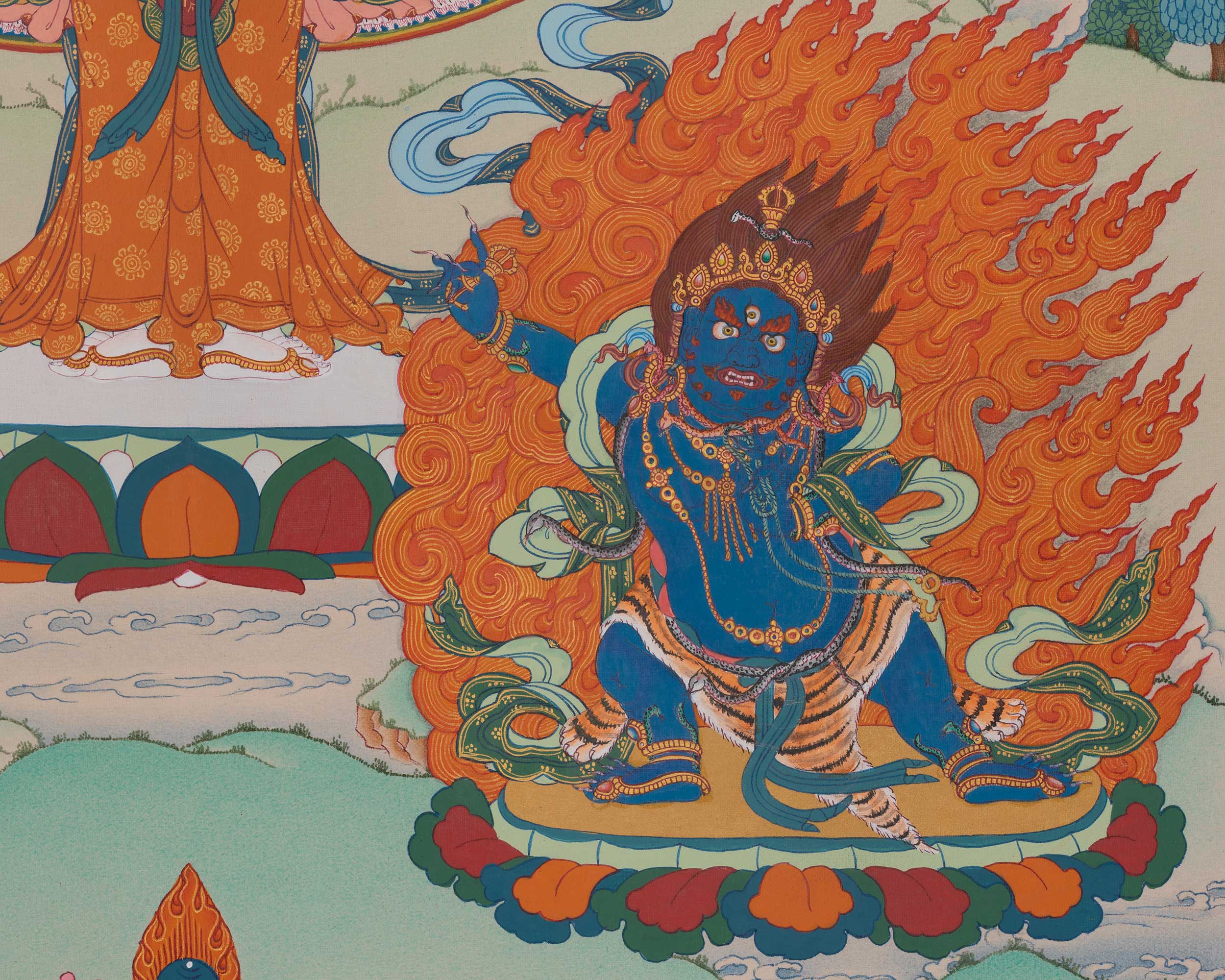 1000 Armed Chenrezig Buddhist Art | Compassion Buddha | Bodhisattva Deity