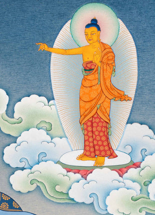 Wheel of Life Print | Depiction of Samsara | Digital Print