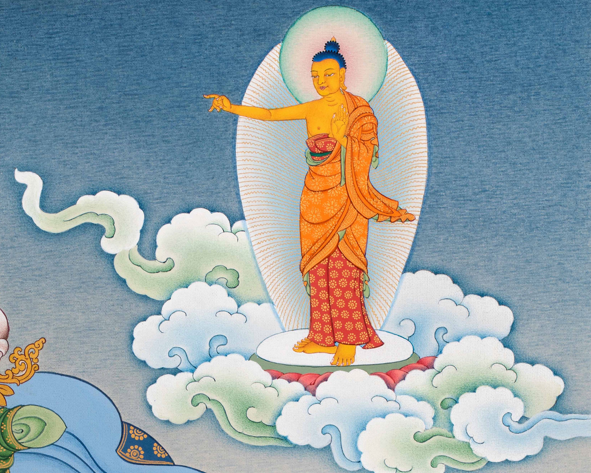Wheel of Life Print | Depiction of Samsara | Digital Print on Hahnemühle Paper