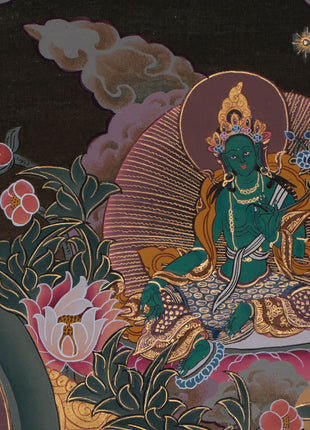 Chenrezig Artwork | Divine Representation of Compassion and Peace