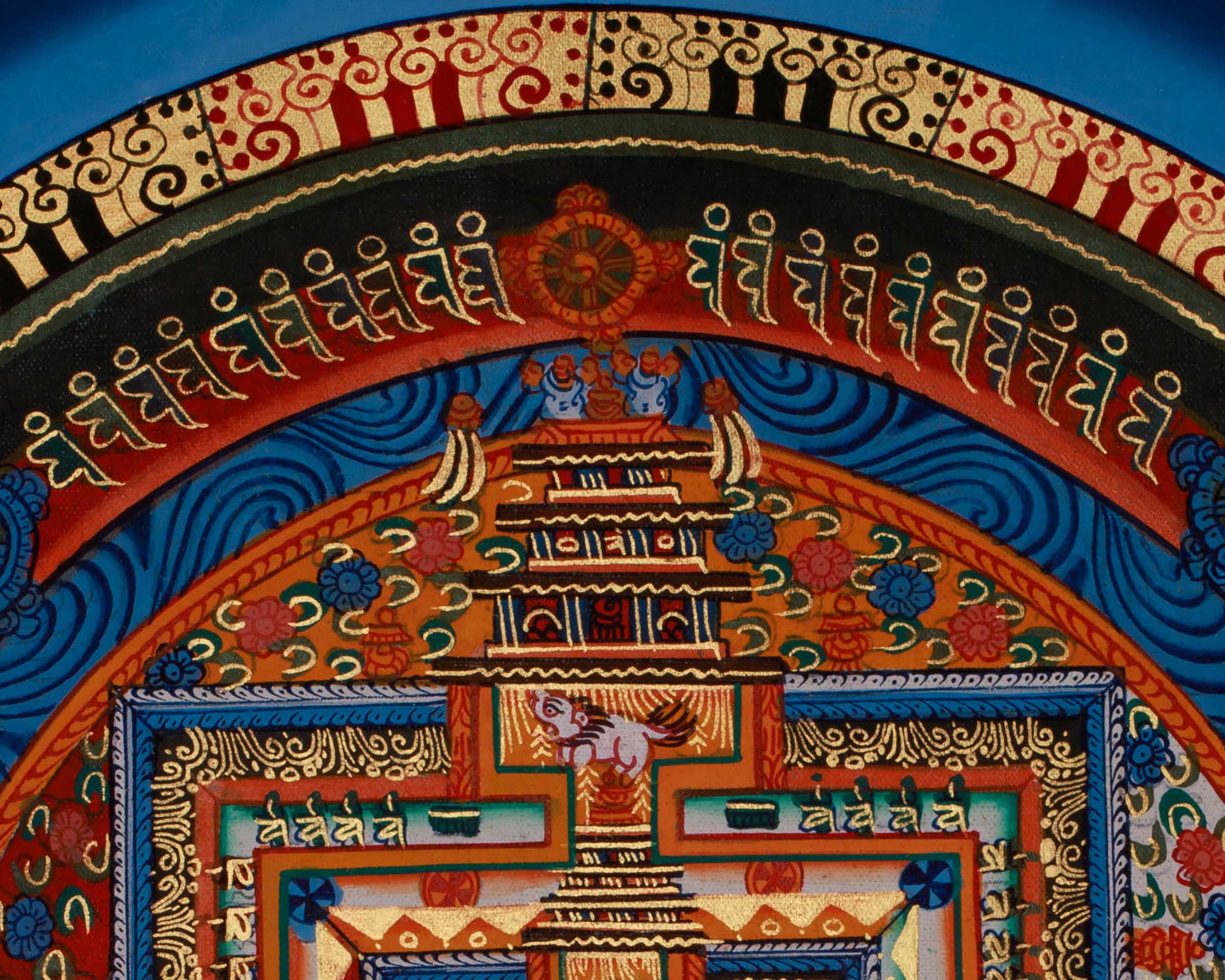 Buddhist Kalachakra Meditation Mandala | Enlightenment & Meditation